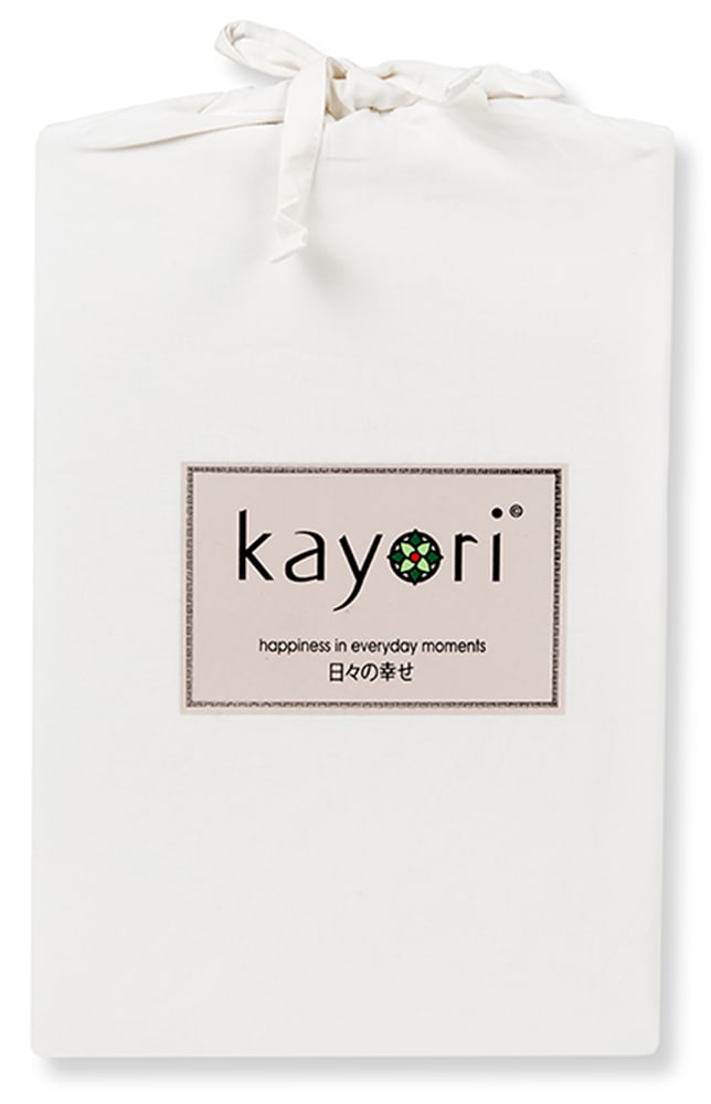 kayori Spannbettlaken »Kai«, 100% Baumwolle-Satin