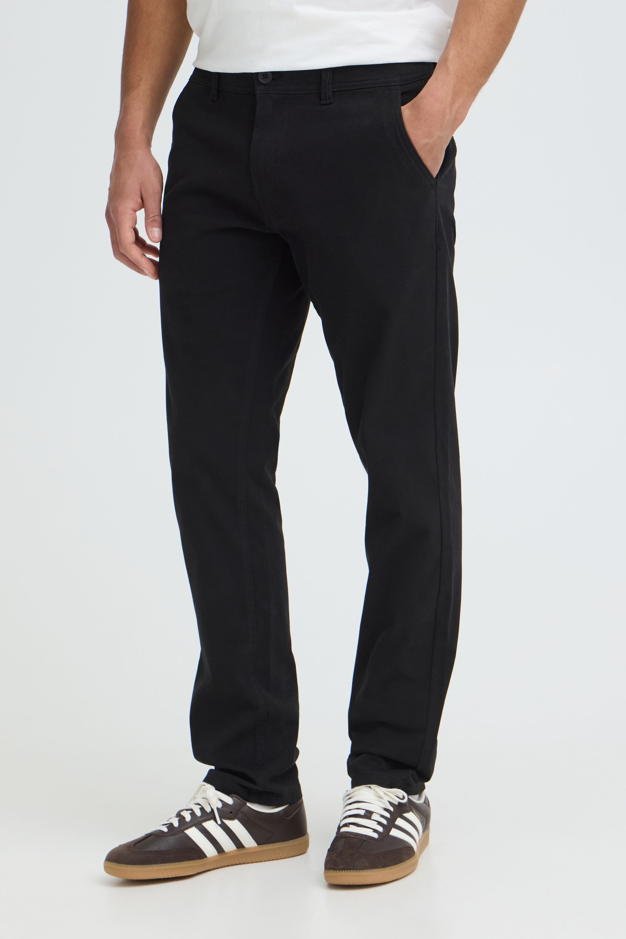 Blend Chinohose "BHEdnan" Stoffhose mit Gürtelschlaufen - Regular Fit günstig online kaufen