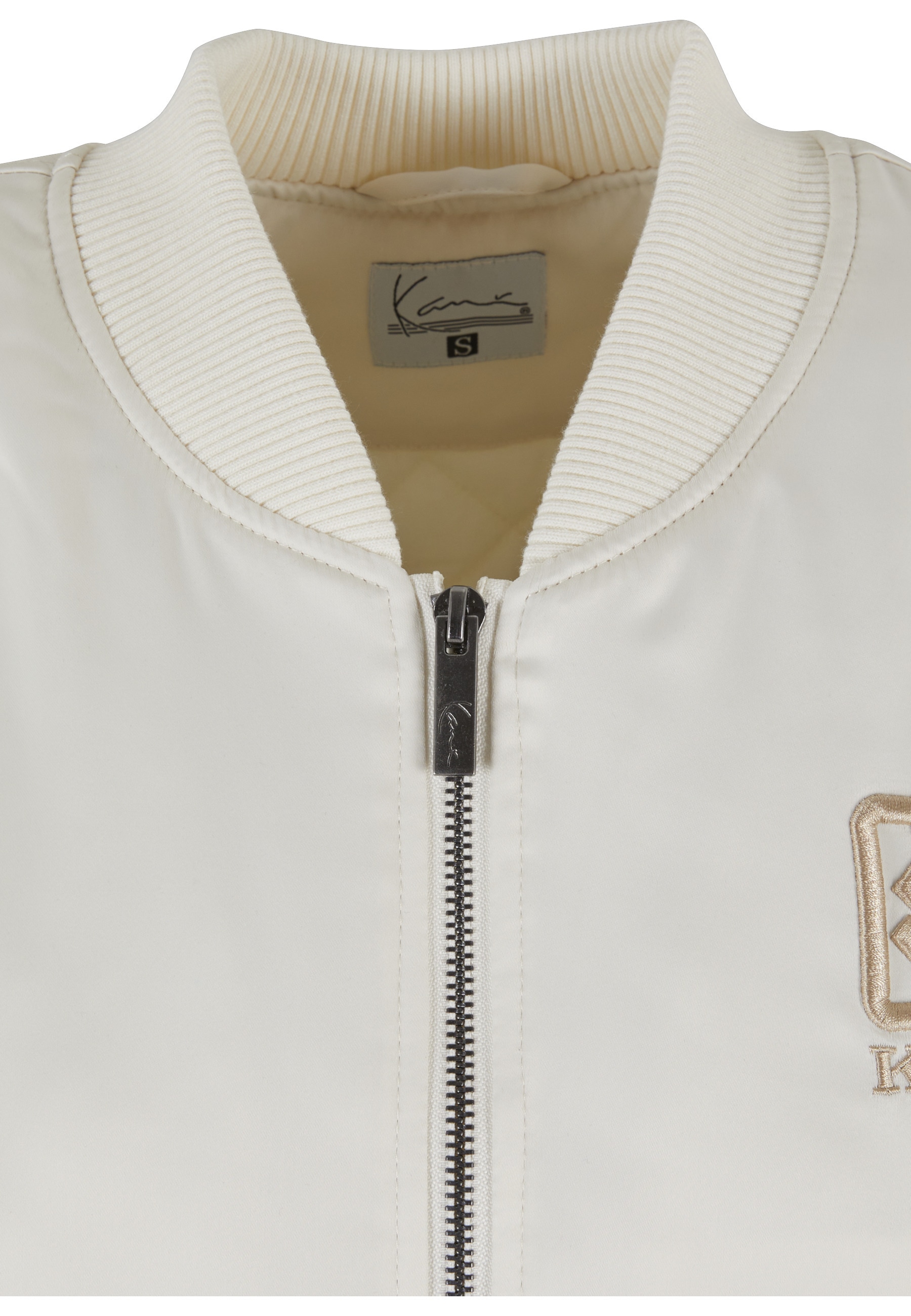 Karl Kani Bomberjacke »Karl Kani Damen KW241-014-2 Karl Kani Og Satin Bomber Jacket« 1 Stk. tlg. ohne Kapuze
