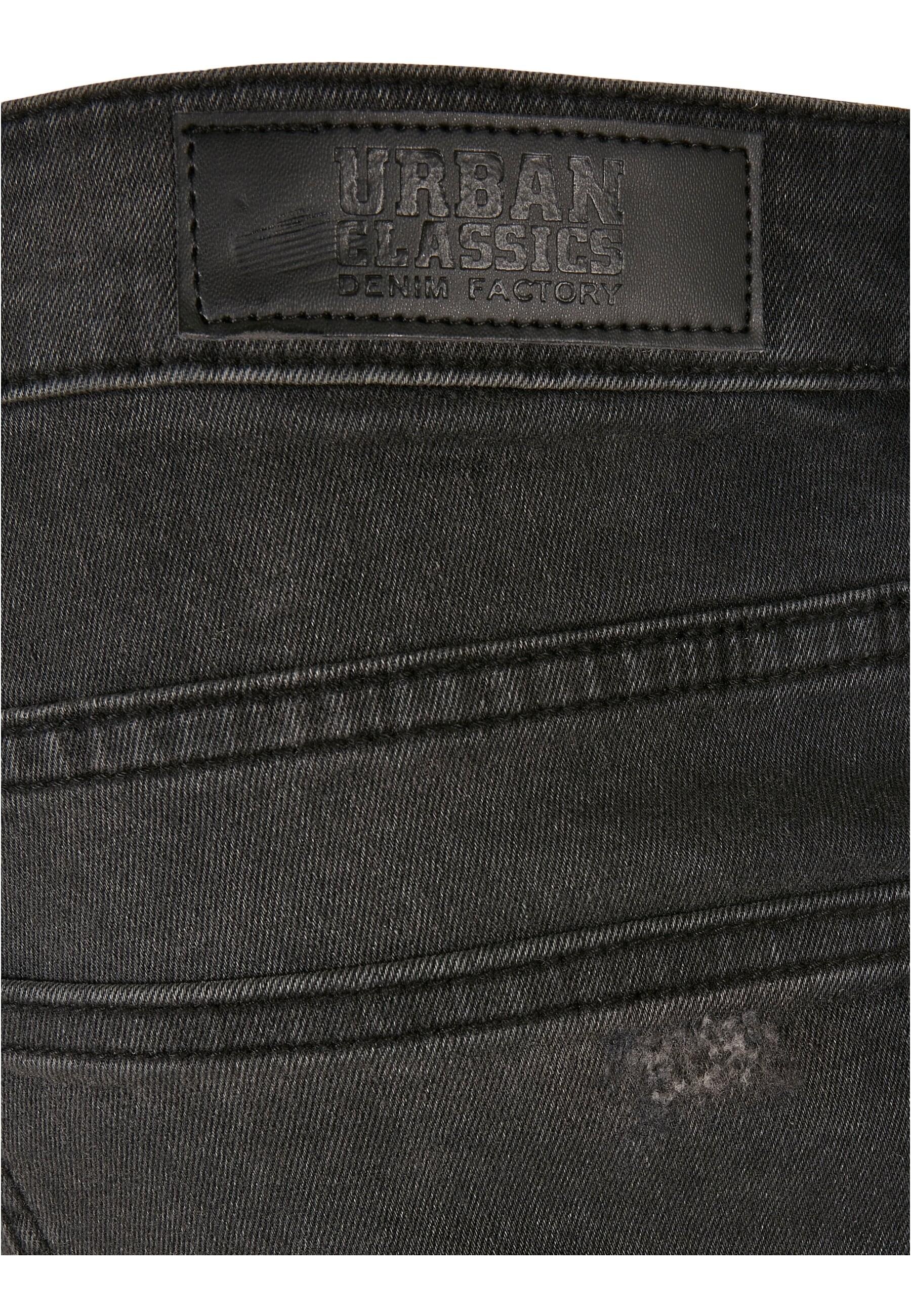 URBAN CLASSICS Bequeme Jeans »Urban Classics Herren Heavy Destroyed Slim Fit Jeans«, (1 tlg.)