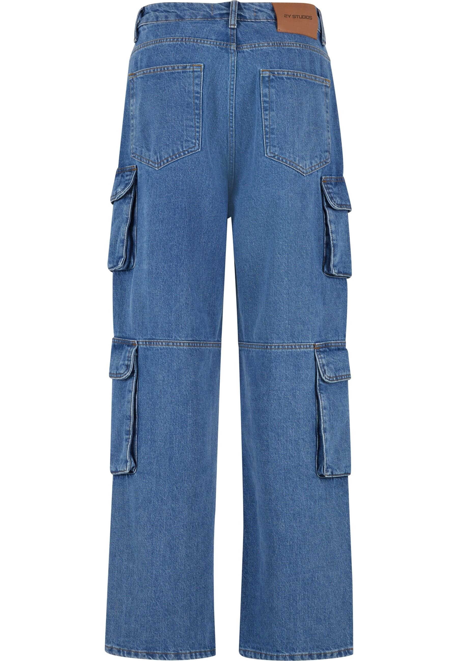 2Y Studios Stoffhose "2Y Studios 2Y Aidan Cargo Baggy Jeans" günstig online kaufen