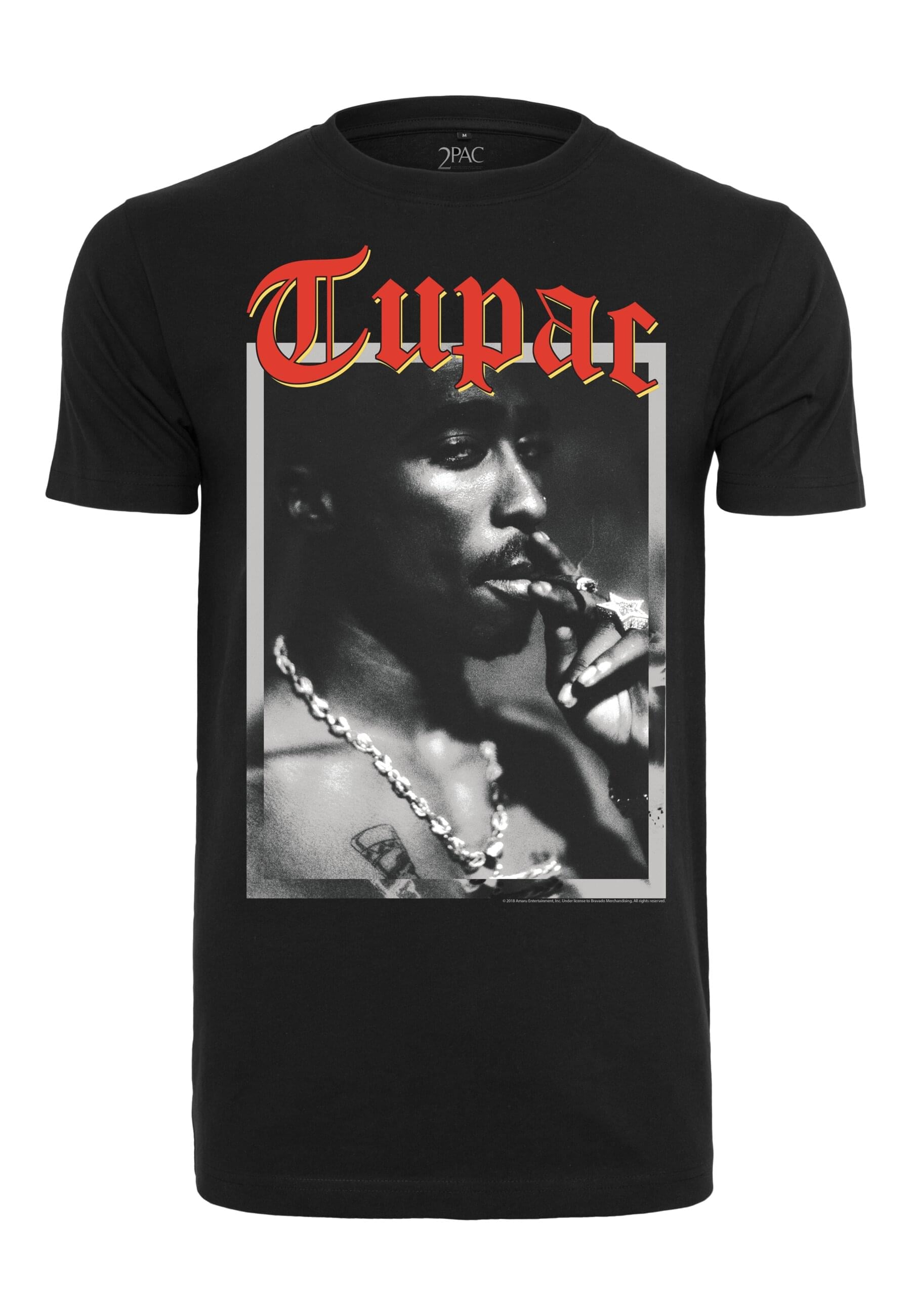 MisterTee T-Shirt "MisterTee Herren Tupac California Love Tee" 1 Stk. tlg. günstig online kaufen