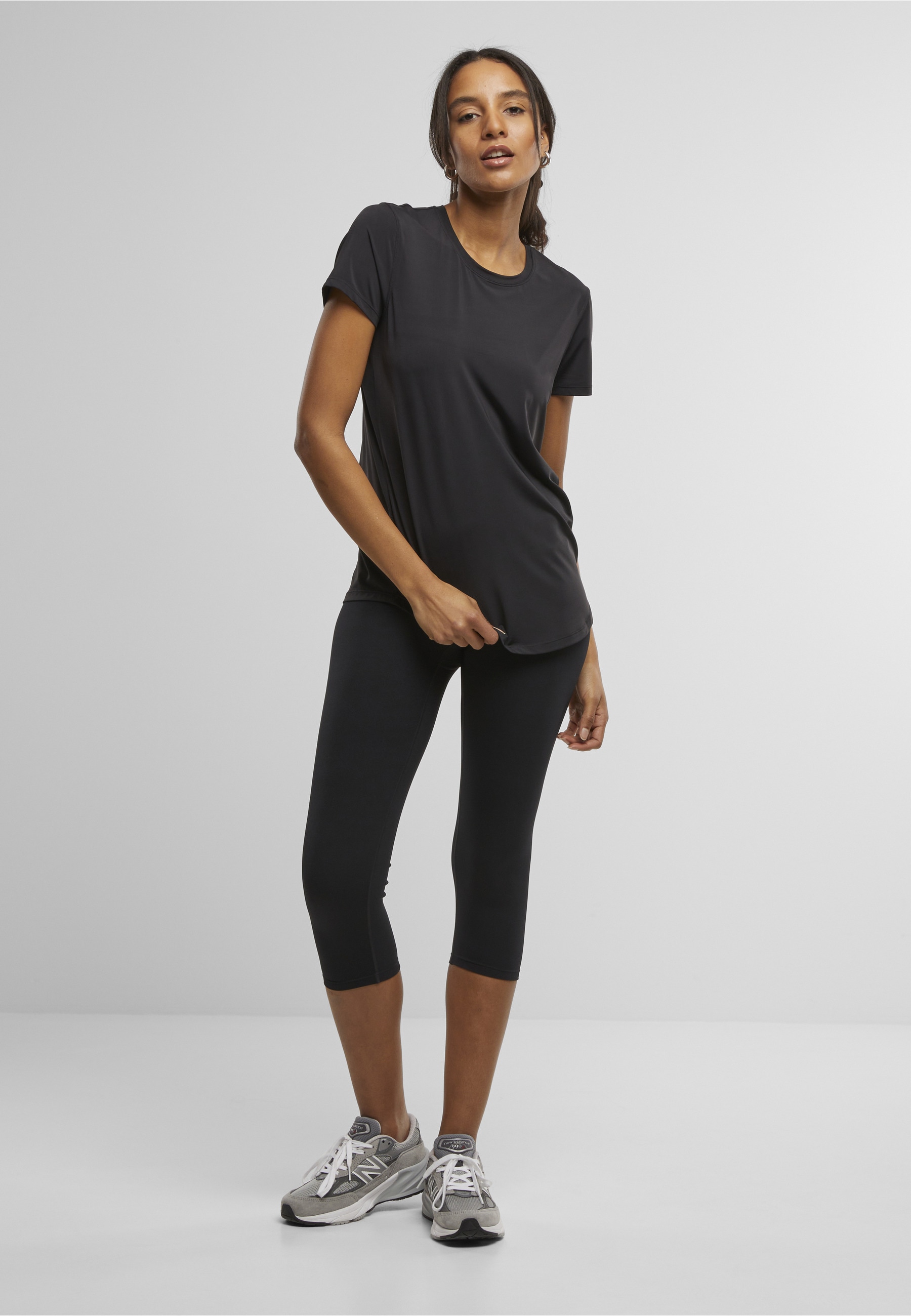 URBAN CLASSICS T-Shirt »Urban Classics Ladies Sports Tee Ladies Sports Tee« 1 Stk.