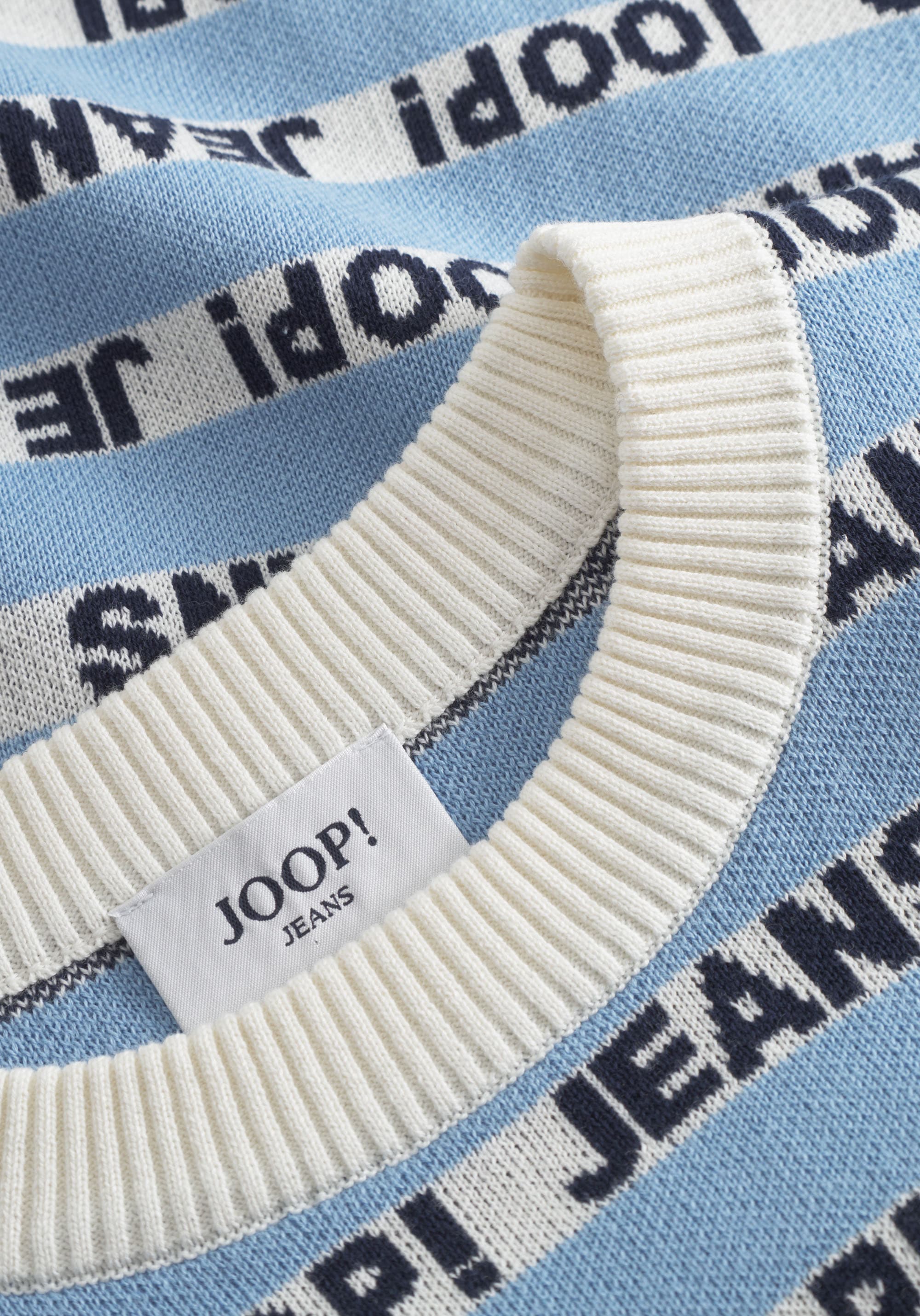 Joop Jeans Strickpullover »Kolinda«, mit All-Over-Print