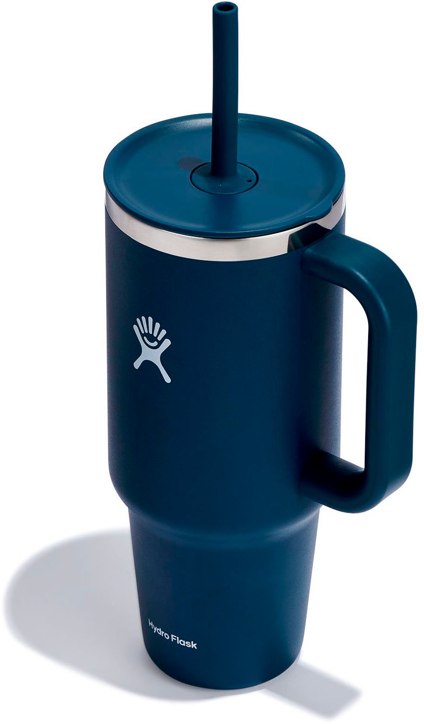 HYDRO FLASK Thermobecher "All Around Travel Tumbler in den Größen 24 oz/ 32 oz / 40 oz", 32,13cm, 1.182ml, 1 Stk., lila, Trinkgefäße, Thermo Cup mit