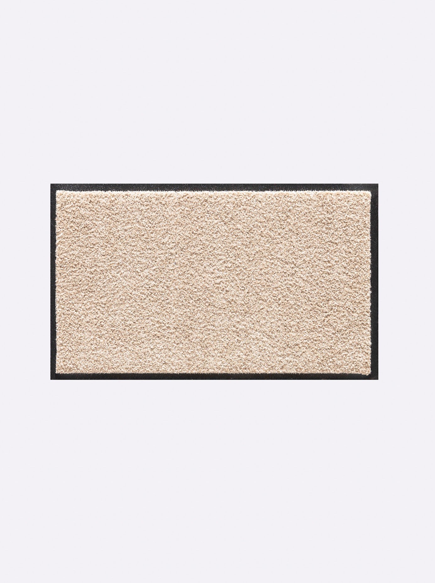Fußmatte SALONLOEWE Gr. 3, beige (sand), B:35cm H:7mm L:120cm, Kunstfaser, Polyamid, Teppiche, Fußmatte 2