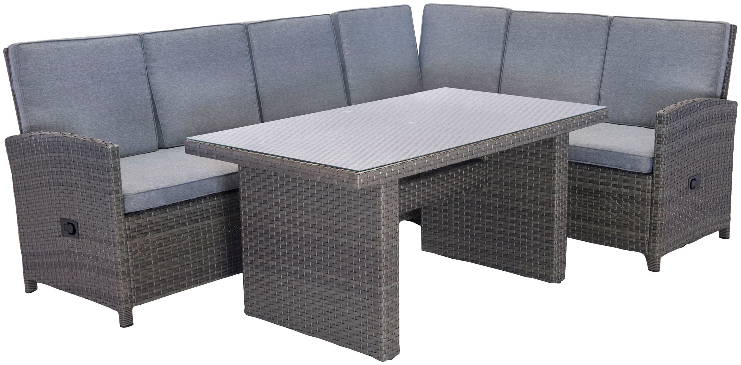 Konifera Paris Garden Lounge Set Gray 2