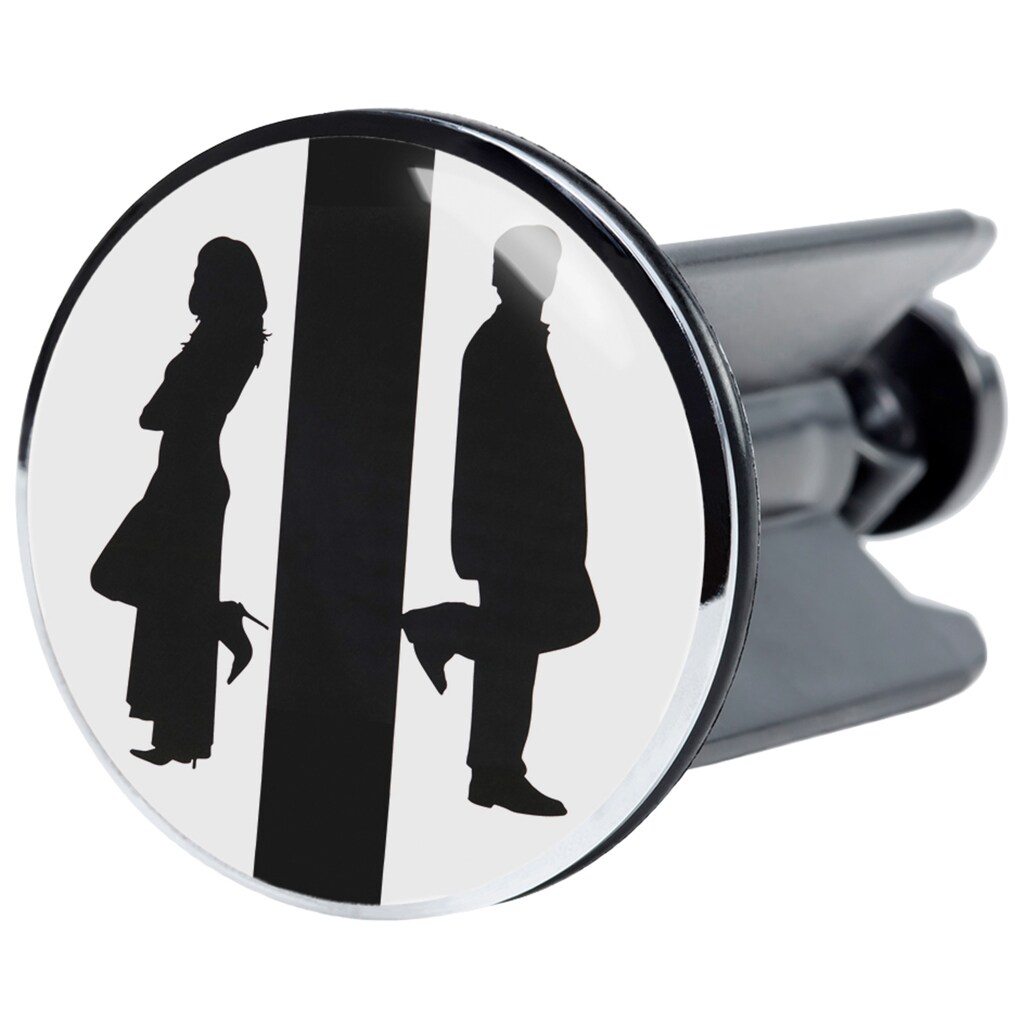 Wohnen Wohnaccessoires Sanilo Waschbeckenstöpsel »Unisex«, Ø 4 cm weiss-schwarz Wohnen Wohnaccessoires Sanilo Waschbeckenstöpsel »Unisex«, Ø 4 cm weiss-schwarz