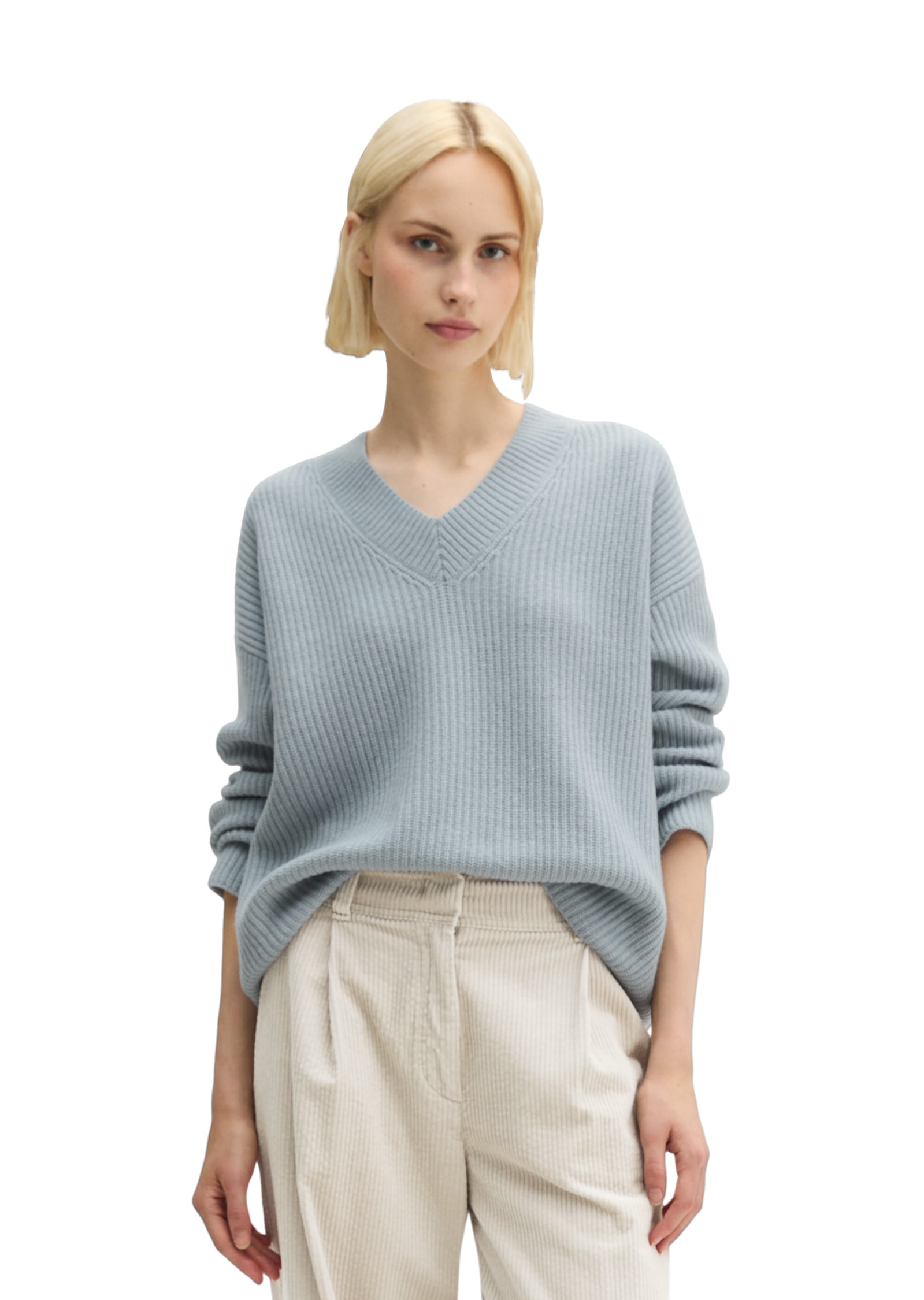 Marc O'Polo Strickpullover »aus weichem Schurwolle-Mix«