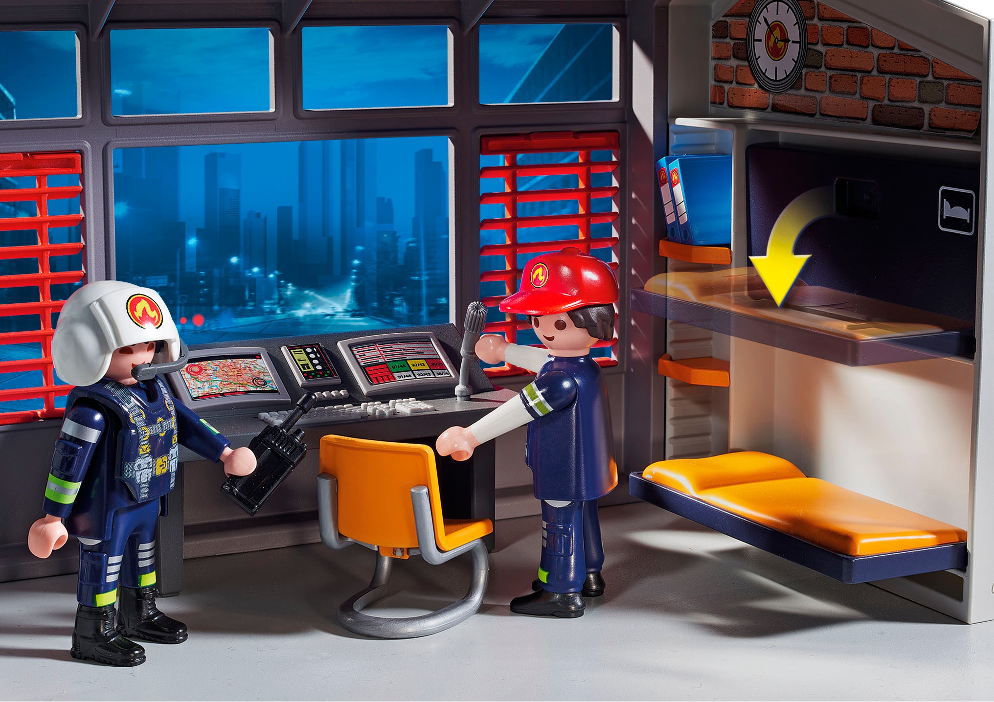 Playmobil® Konstruktions-Spielset »Große Feuerwache (9462), My Action Heroes« Made in Germany
