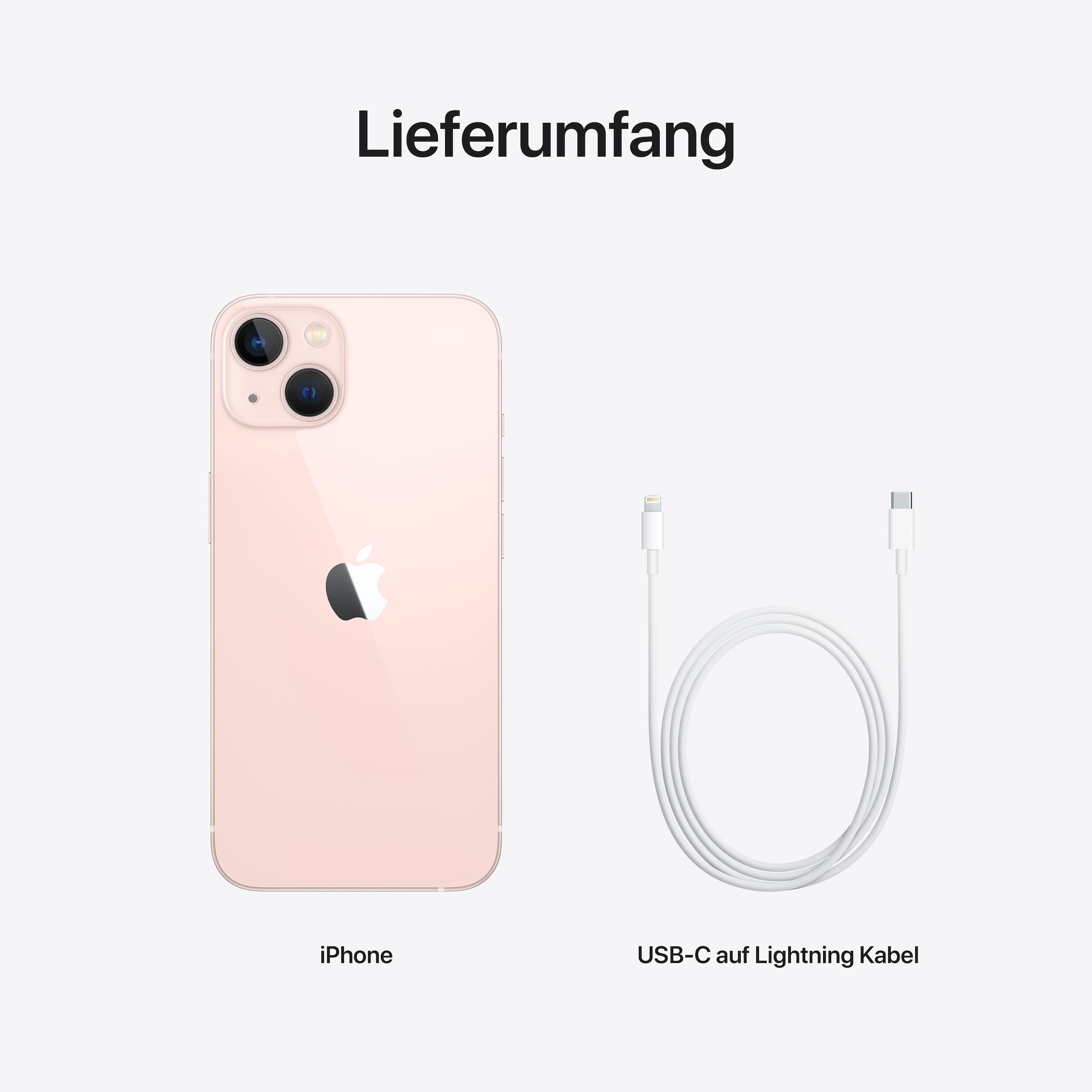 Apple Smartphone »iPhone 13«, Pink, 15,4 cm/6,1 Zoll, 256 GB Speicherplatz, 12 MP Kamera