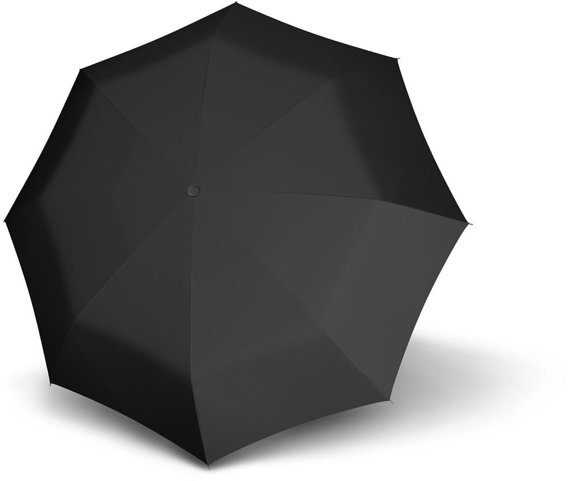 doppler® Taschenregenschirm »Carbonsteel Magic Uni, Black«