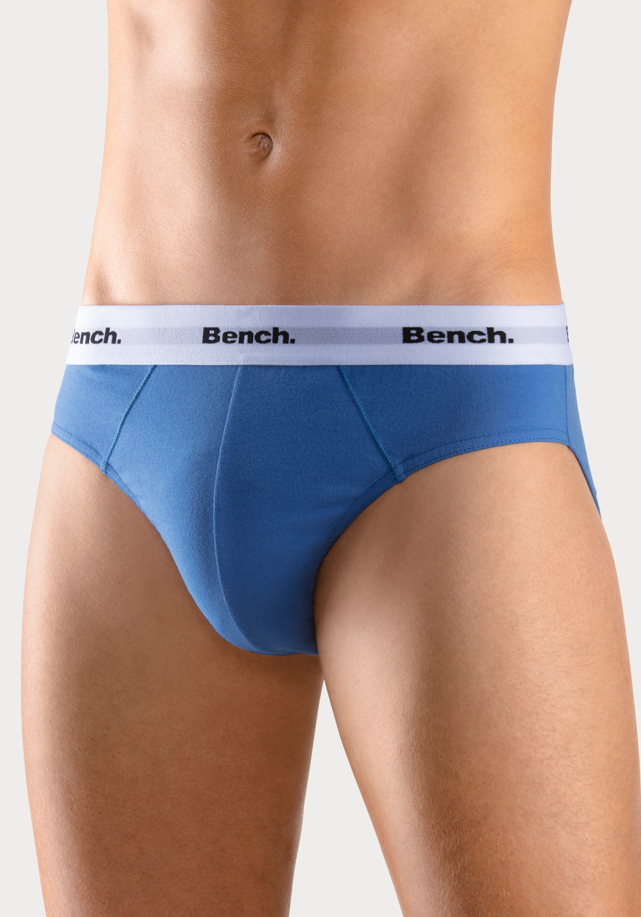 Bench. Slip, (Packung, 4 St.), mit kontrastfarbigem Webbündchen