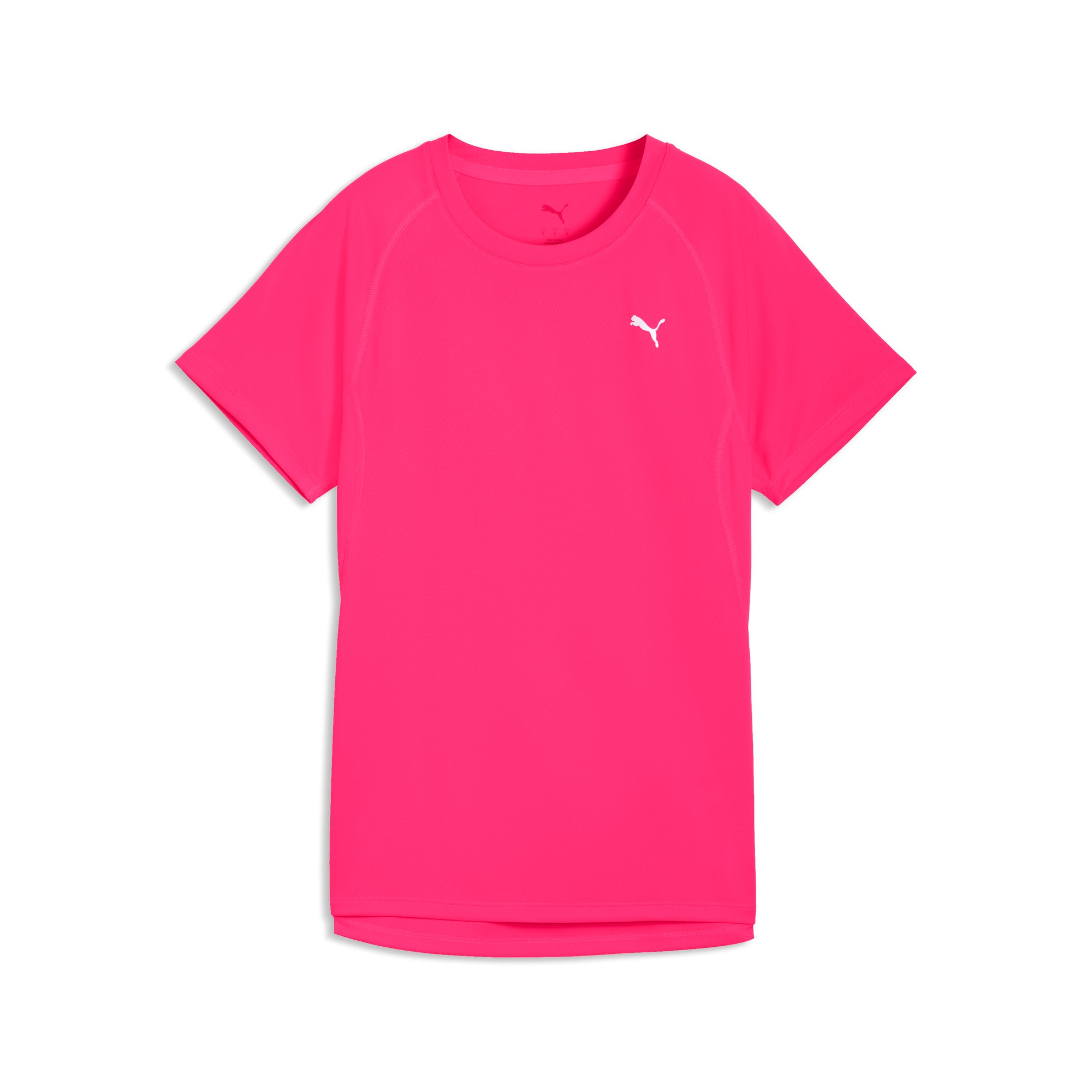 PUMA Damen Laufshirt "W RUN VELOCITY TEE (POLY)"pure pink, Gr. S, Web, Obermaterial: 100% Polyester, Shirts, ergonomische Schnittführung, DryCELL
