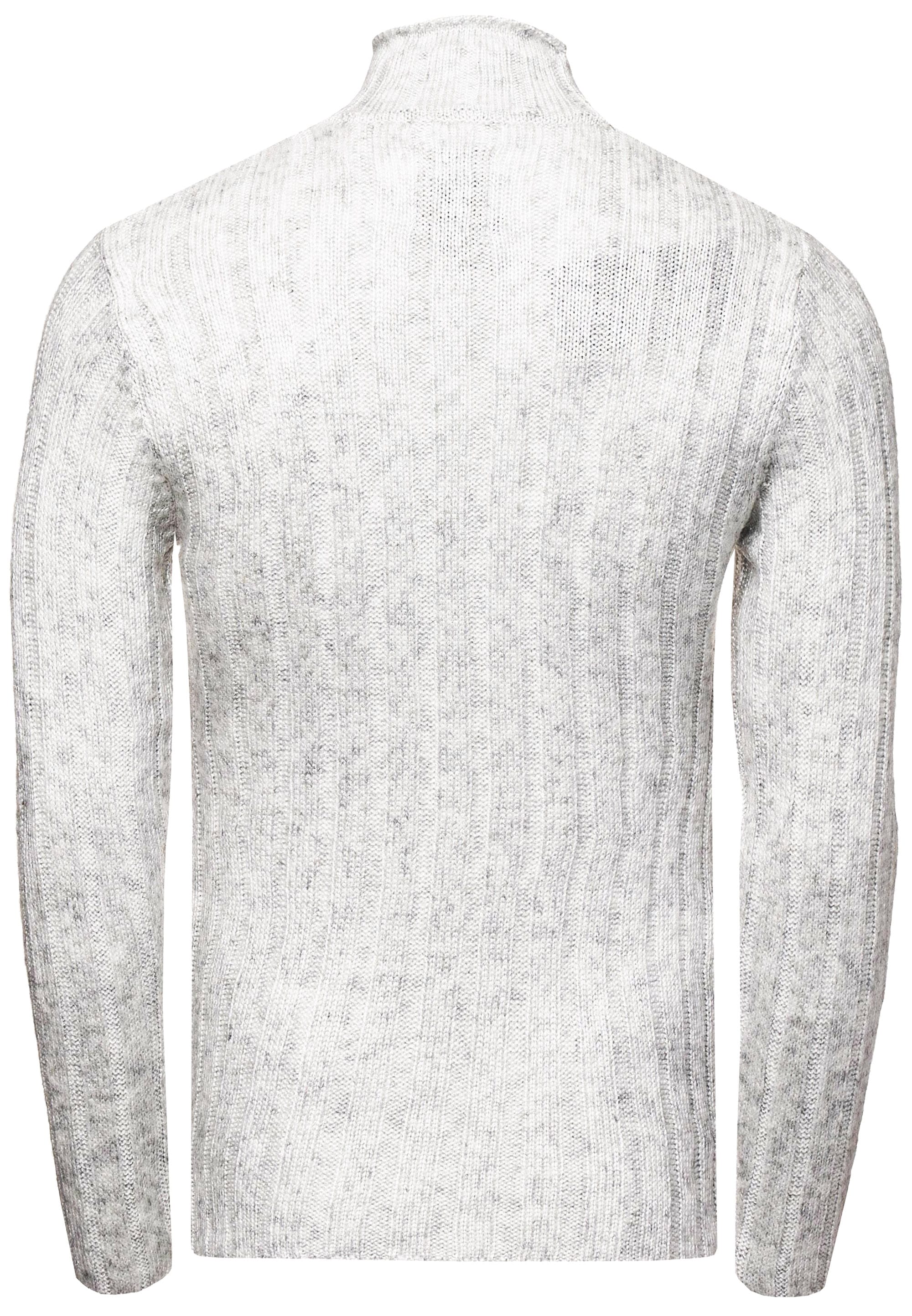 Rusty Neal Strickpullover, mit wärmendem Stehkragen
