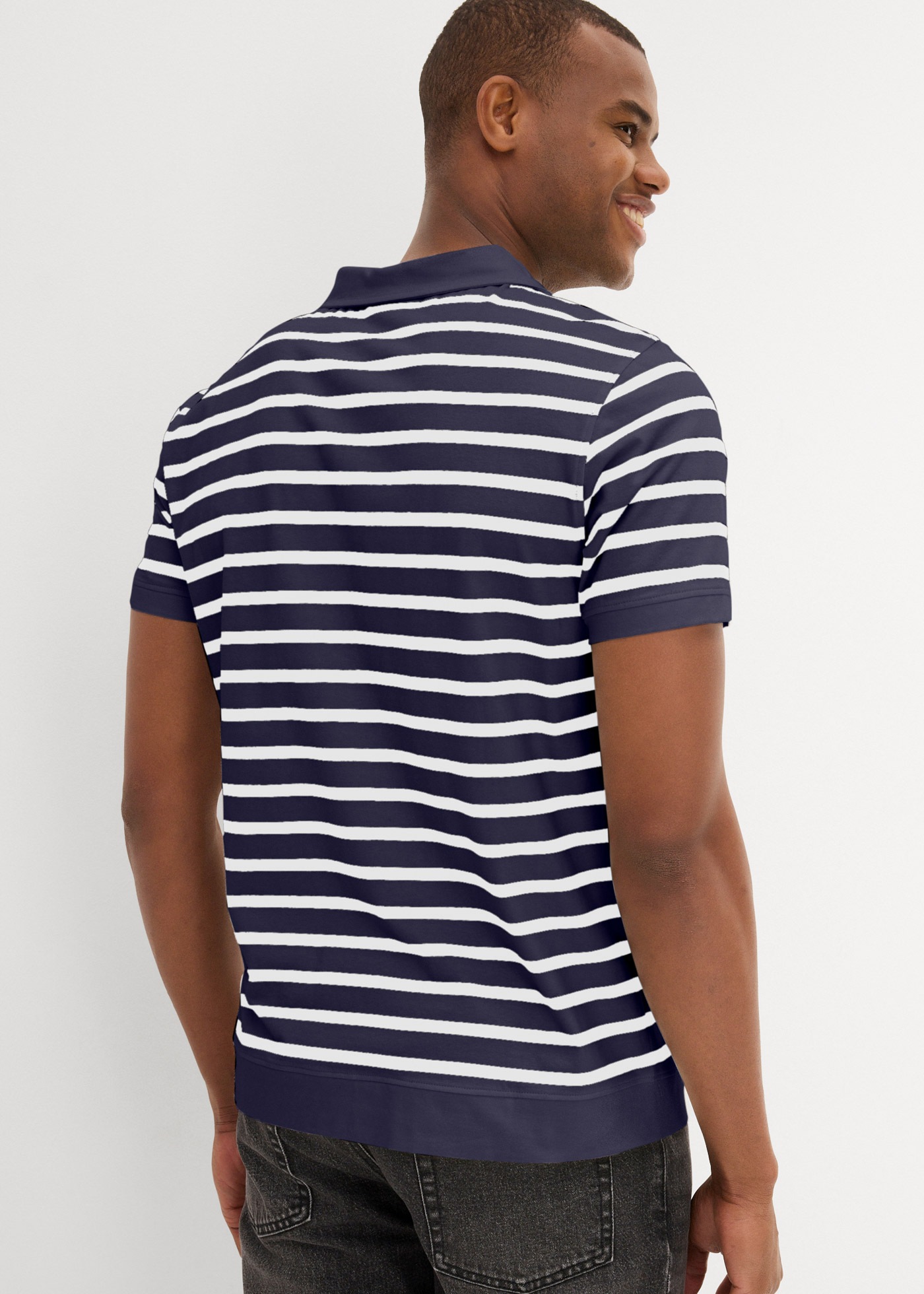 bonprix Poloshirt regular fit Passform, Kurzarm, mit Polokragen günstig online kaufen