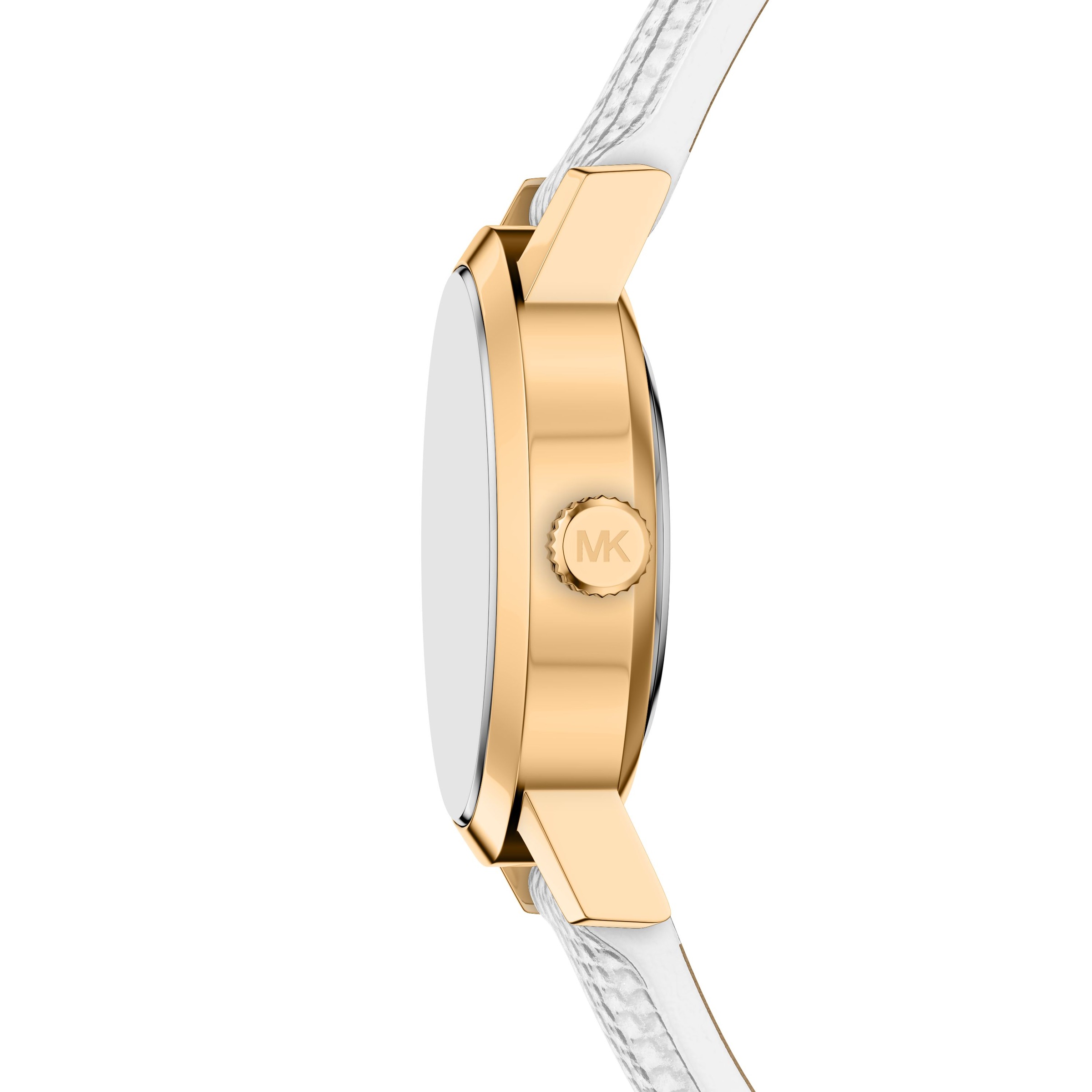 MICHAEL KORS Quarzuhr »MAUDE« Armbanduhr, Damenuhr, Lederarmband, analog