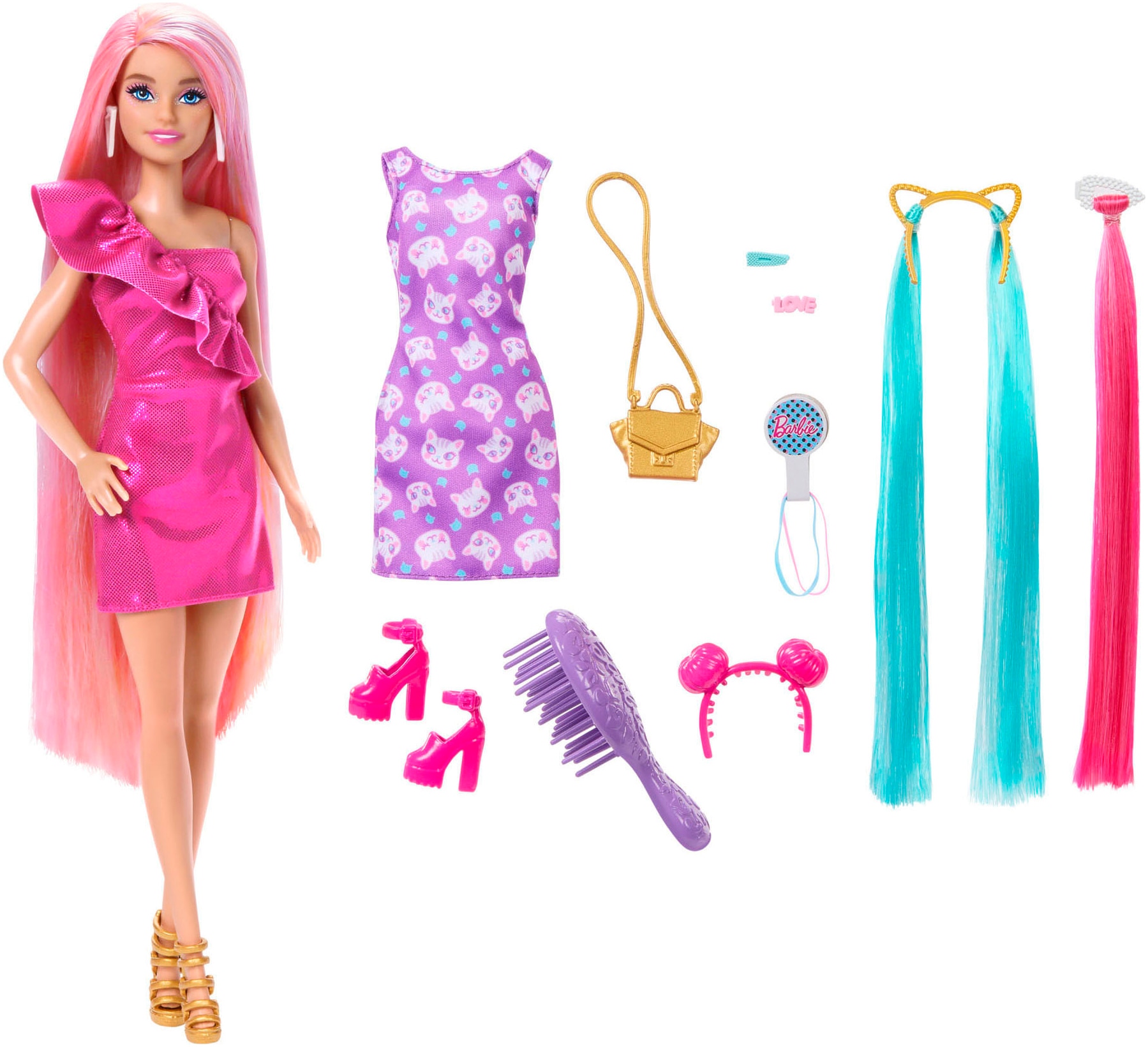 Barbie Anziehpuppe »Fun & Fancy Hair«