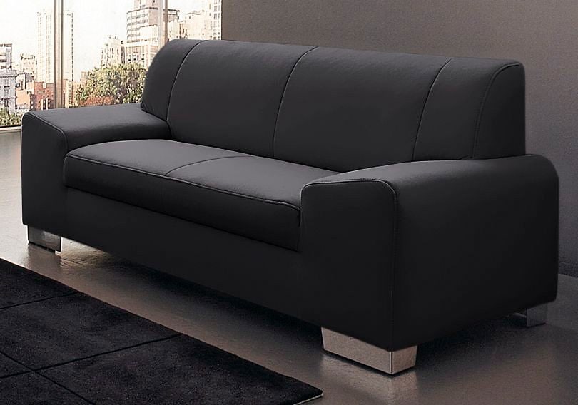 DOMO collection 2-Sitzer "Alisson kubische Formensprache mit abgerundeten Details, Breite 164cm" fester Sitzkomfort