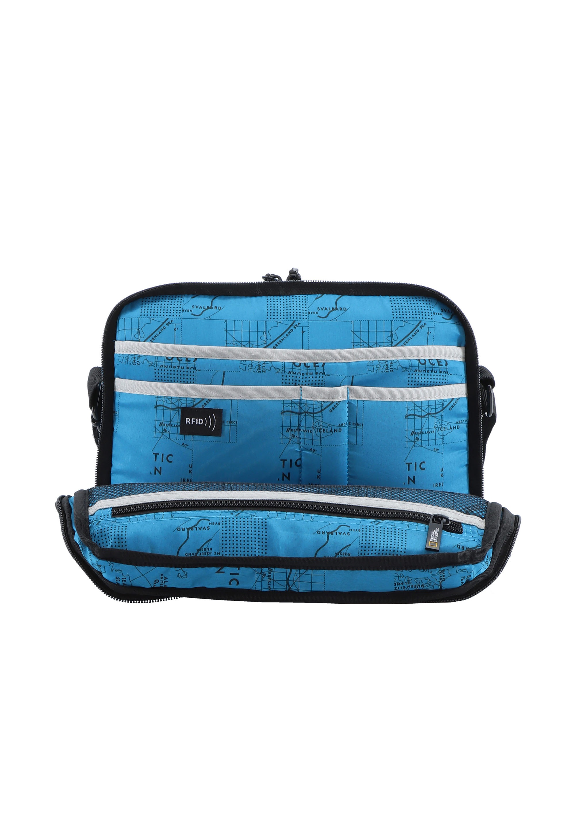 NATIONAL GEOGRAPHIC Schultertasche »OCEAN«, aus recycelten PET-Flaschen