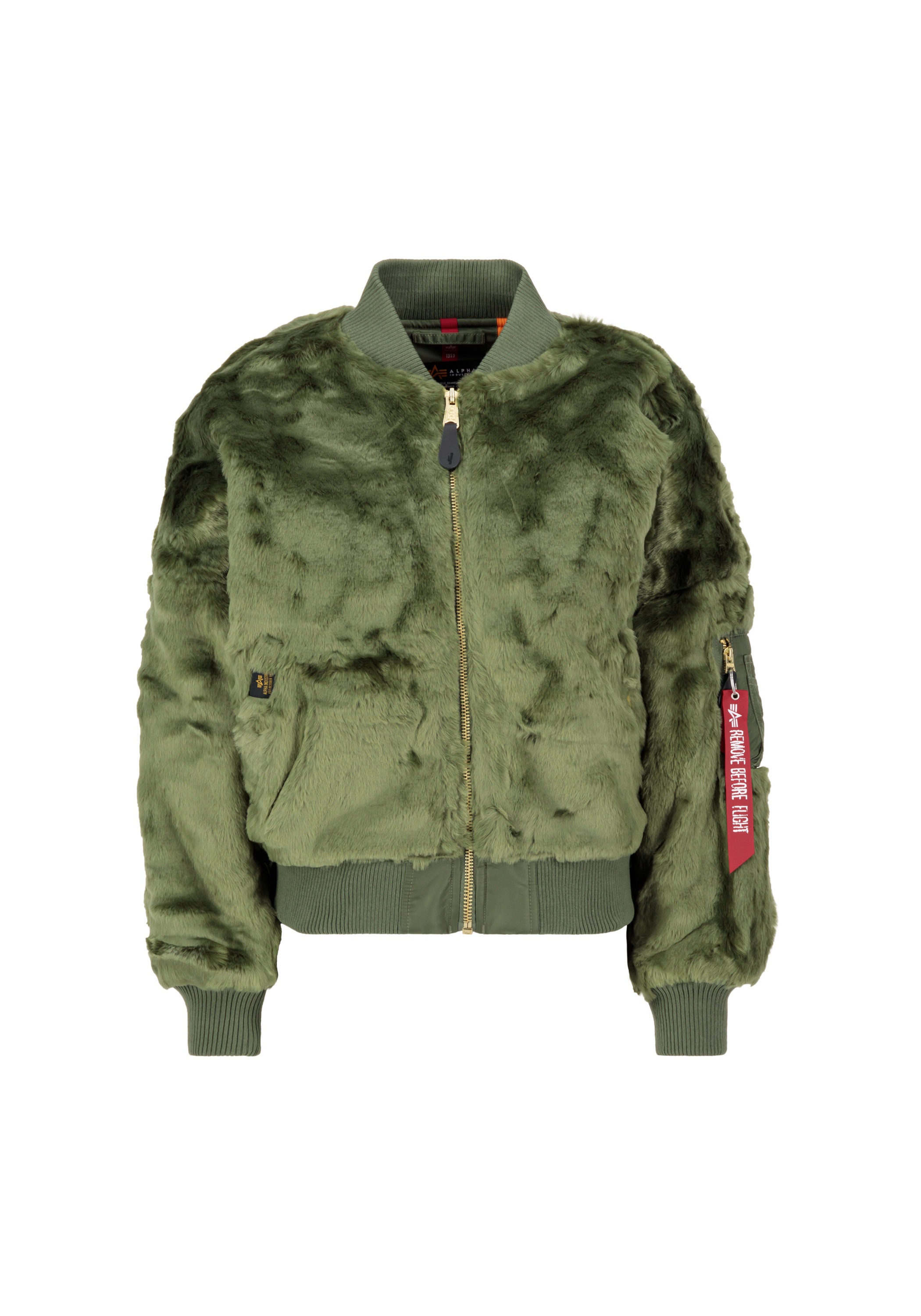 Alpha Industries Bomberjacke "Alpha Industries Women - Bomber Jackets MA-1 OS Fur Wmn"