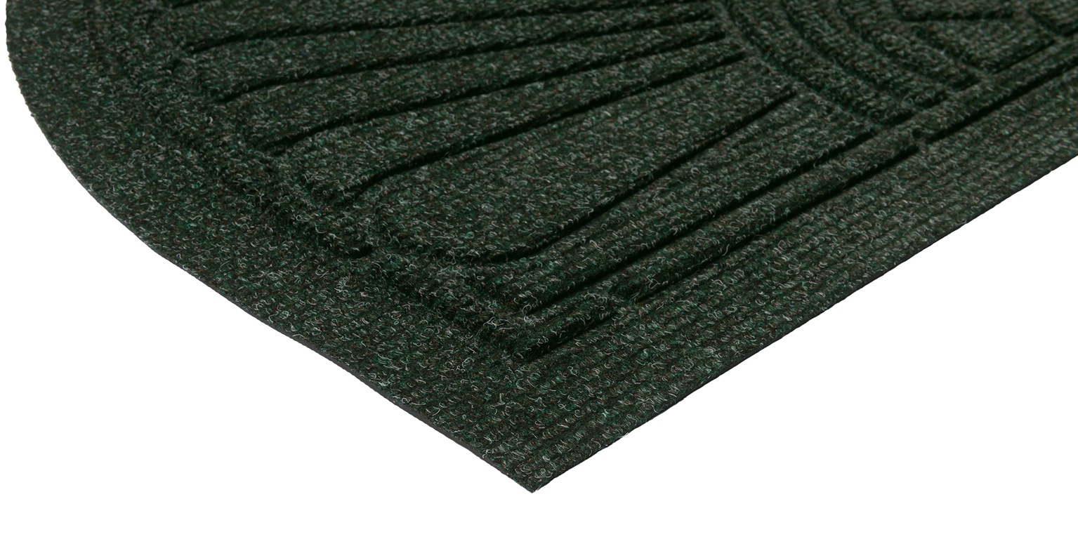 wash+dry by Kleen-Tex Fußmatte »Halfmoon midnight green«, rechteckig, 8 mm Höhe