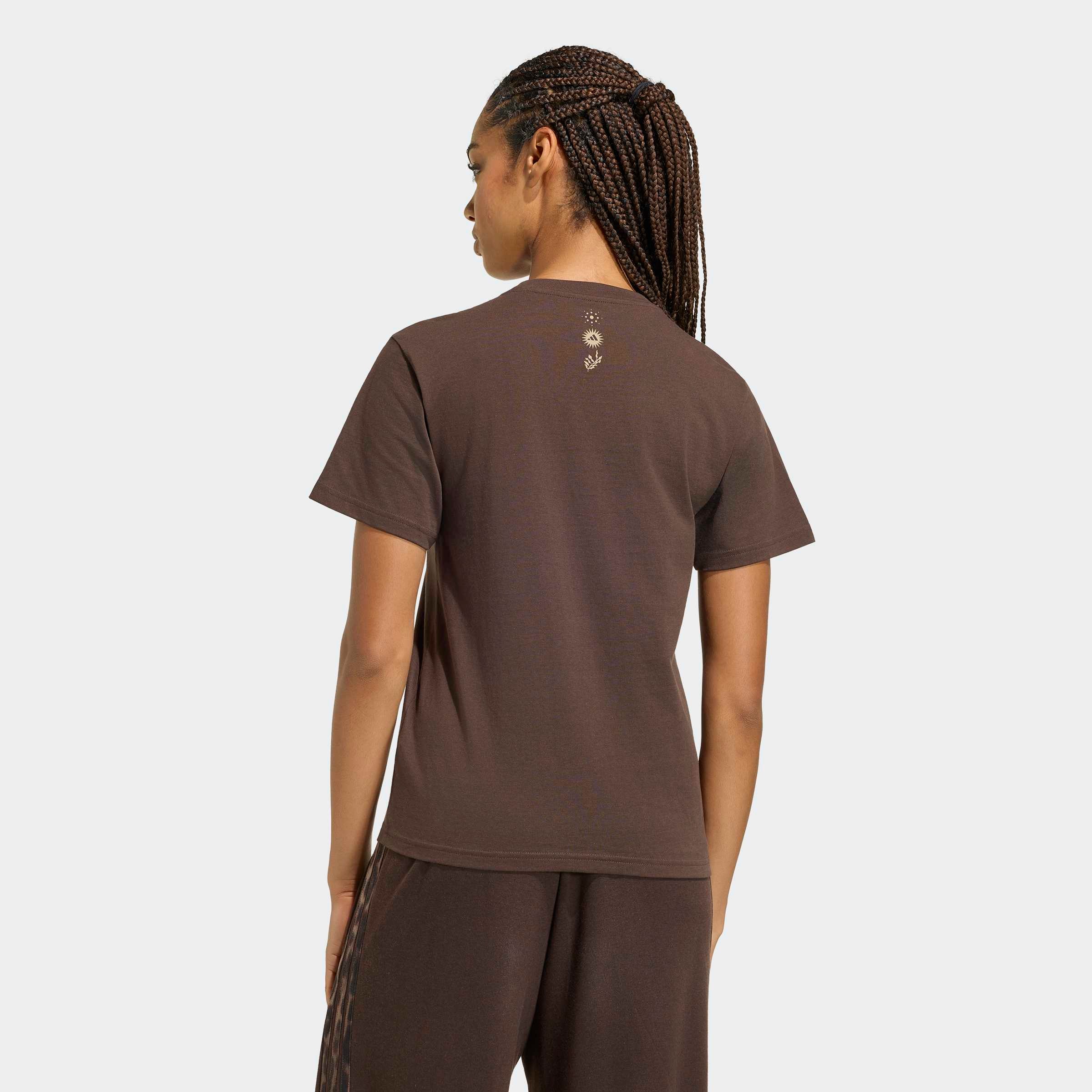 adidas Sportswear T-Shirt »GRAPHIC MIT ANIMALPRINT« mit Rundhalsausschnitt, ohne Verschluss, sportlicher Stil