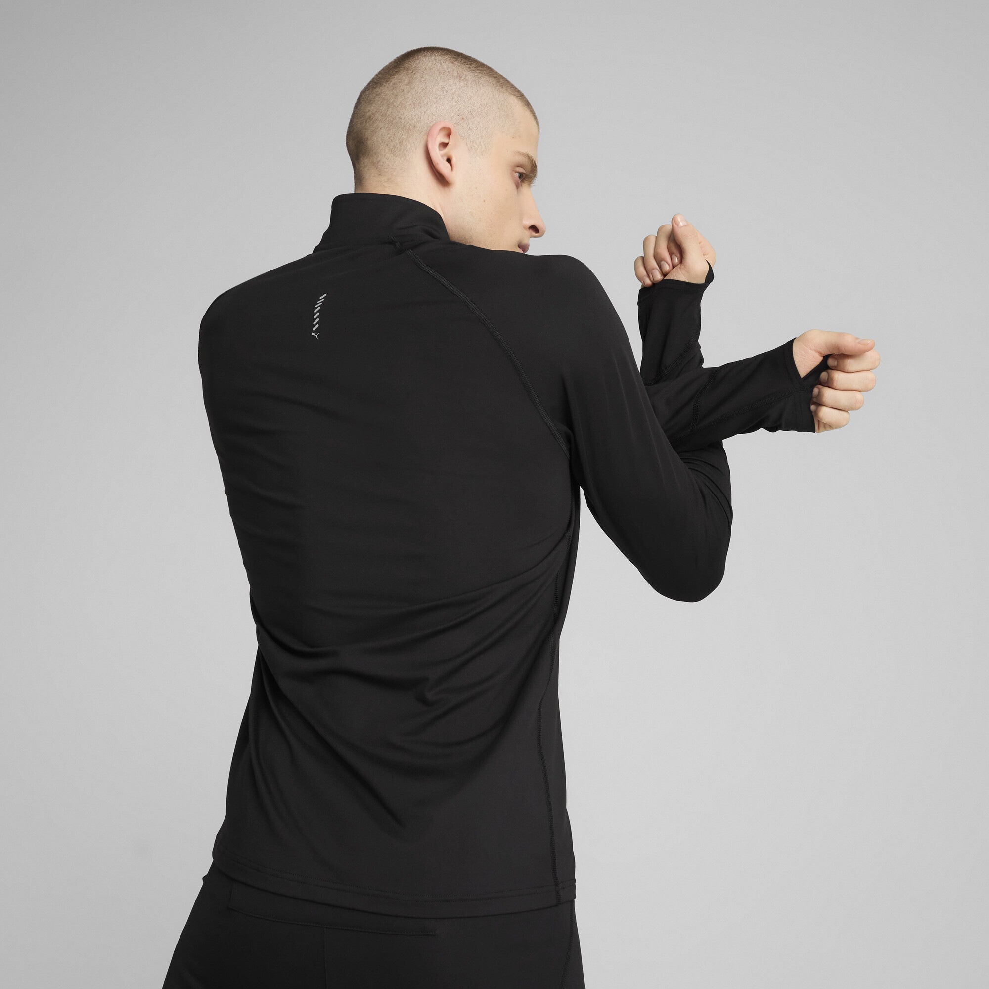 PUMA Laufshirt »VELOCITY CLOUDSPUN Laufoberteil mit halbem Reißverschluss Herren«