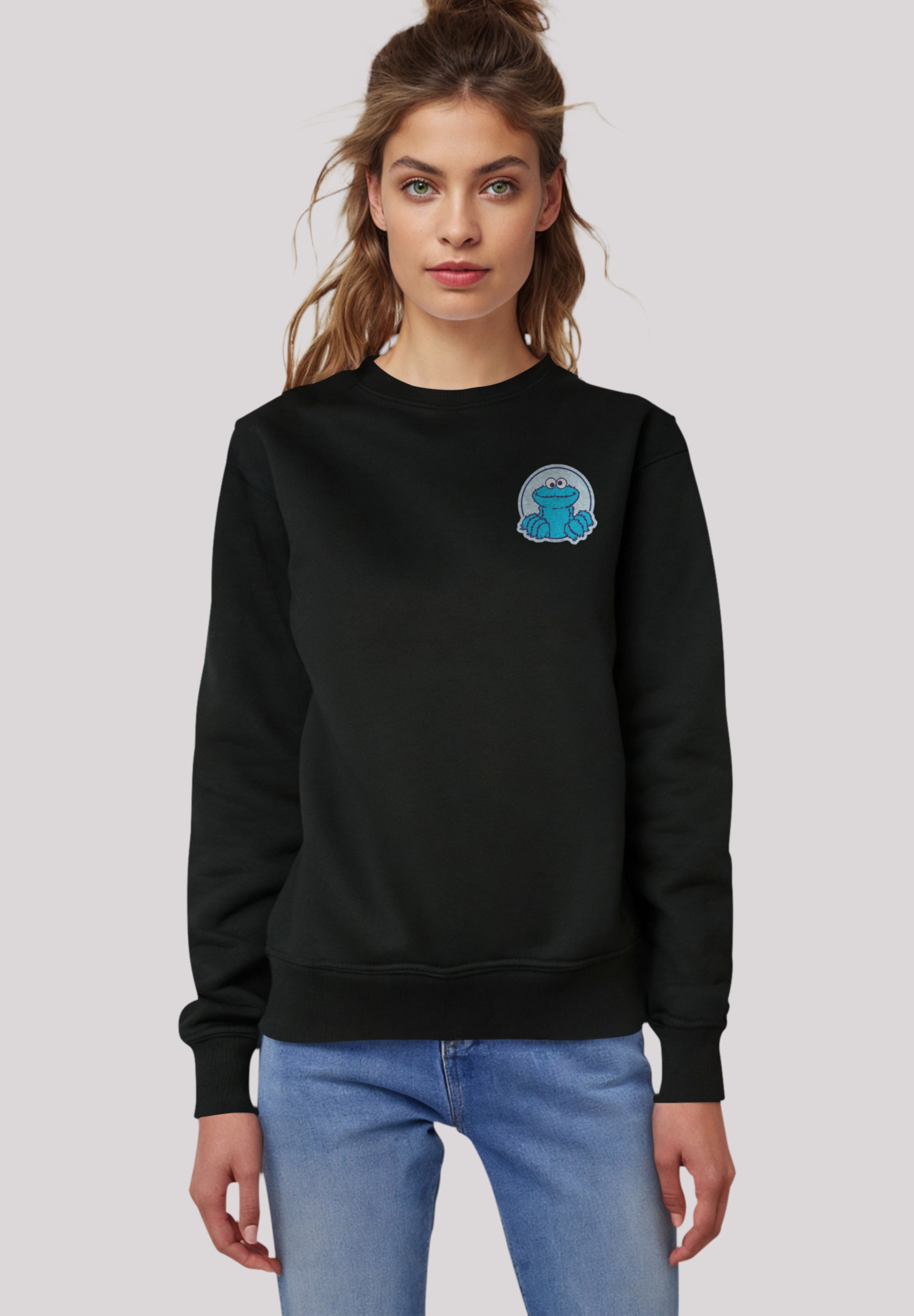 Sweatshirt »Sesamstraße Cookie Lookin'«, Premium Qualität,Nostalgie, Fernsehserie