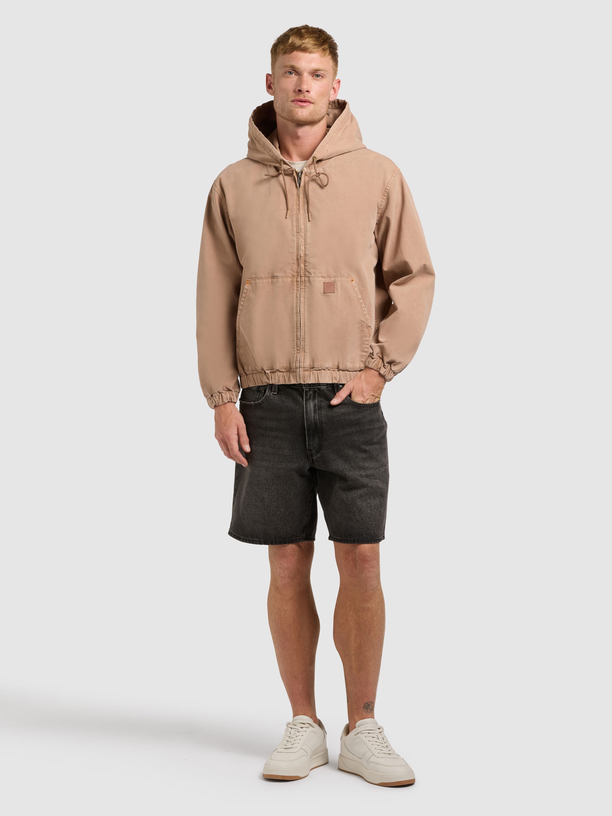 khujo Blouson »DARREL« mit Kapuze