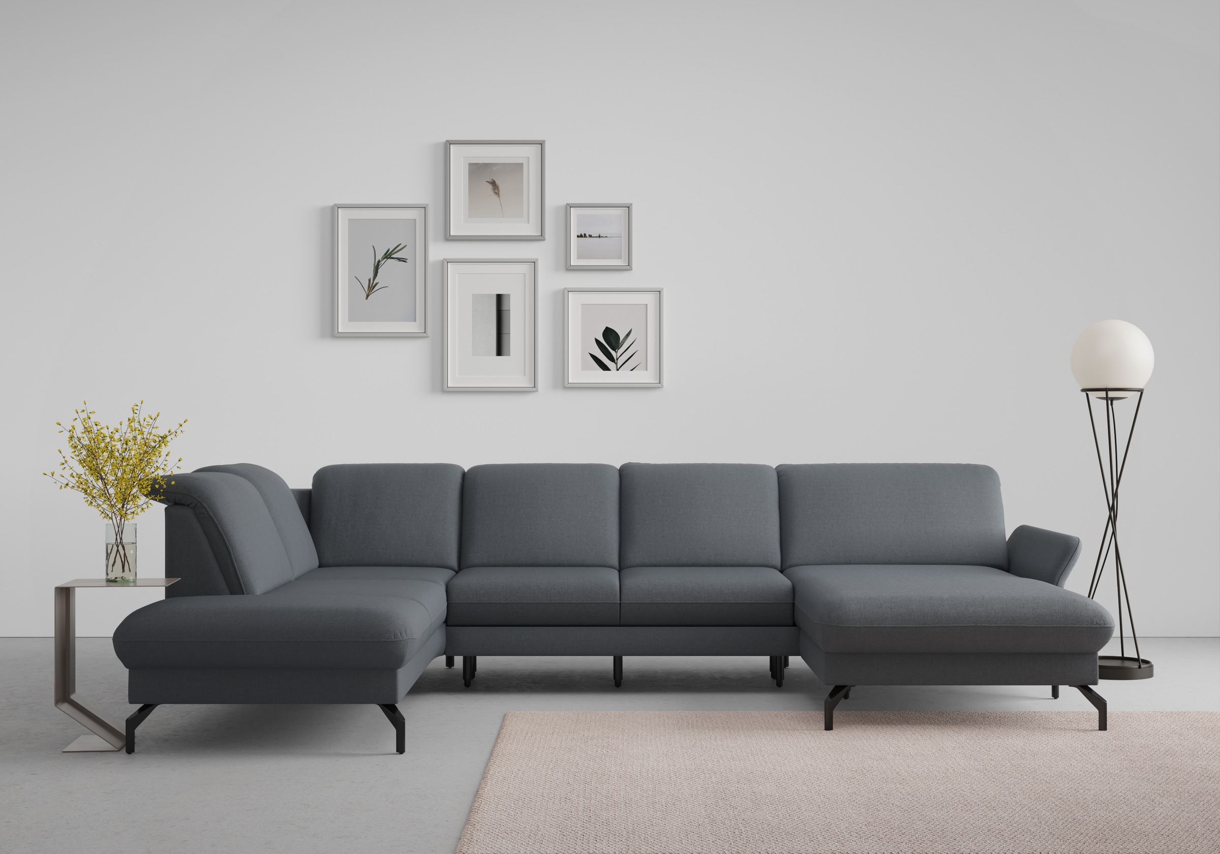 sit&more Wohnlandschaft "Fashion U-Form" wahlweise mit Kopfteilverstellung, günstig online kaufen