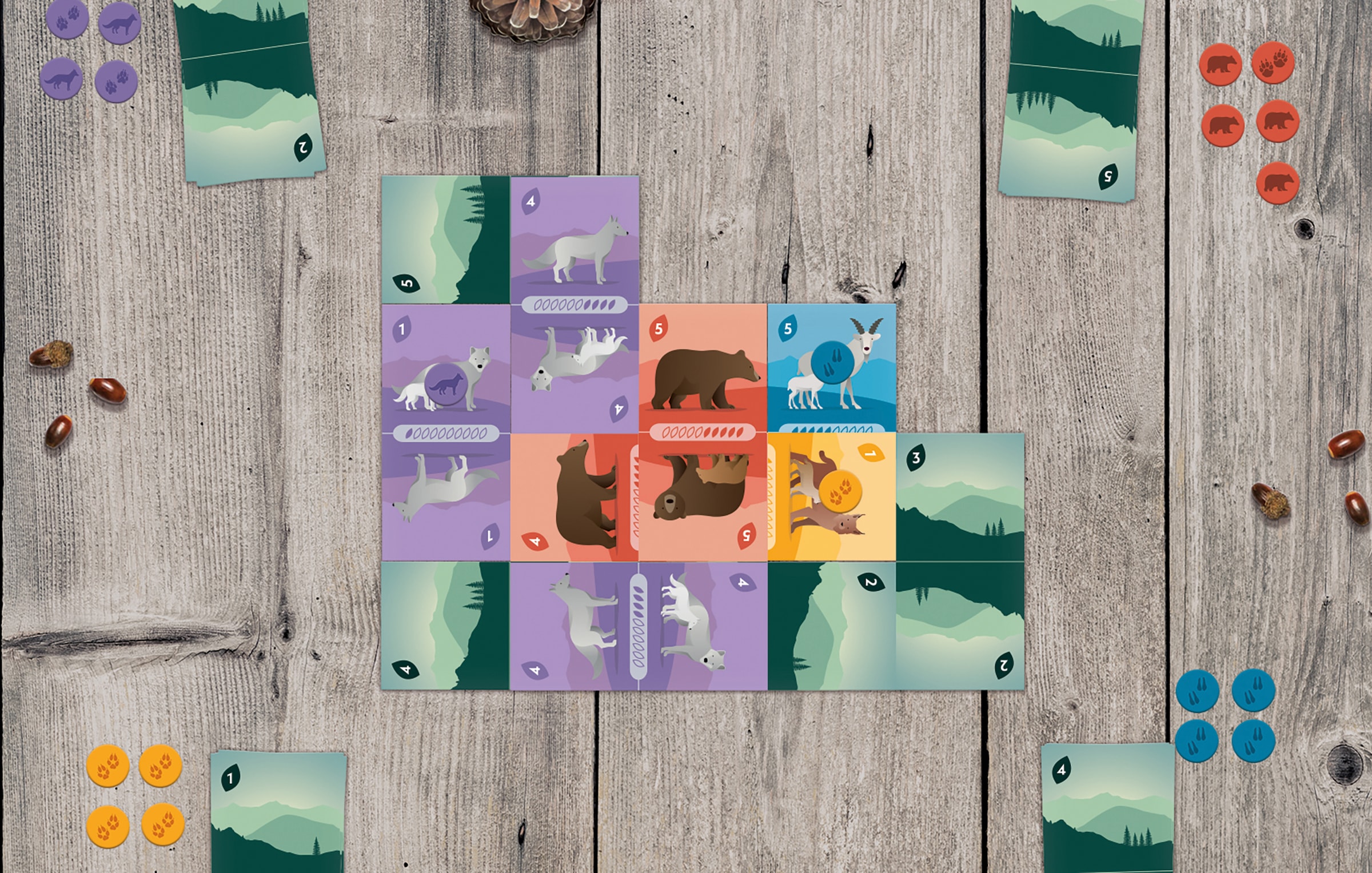 Helvetiq Spiel »Just Wild«, Made in Europe