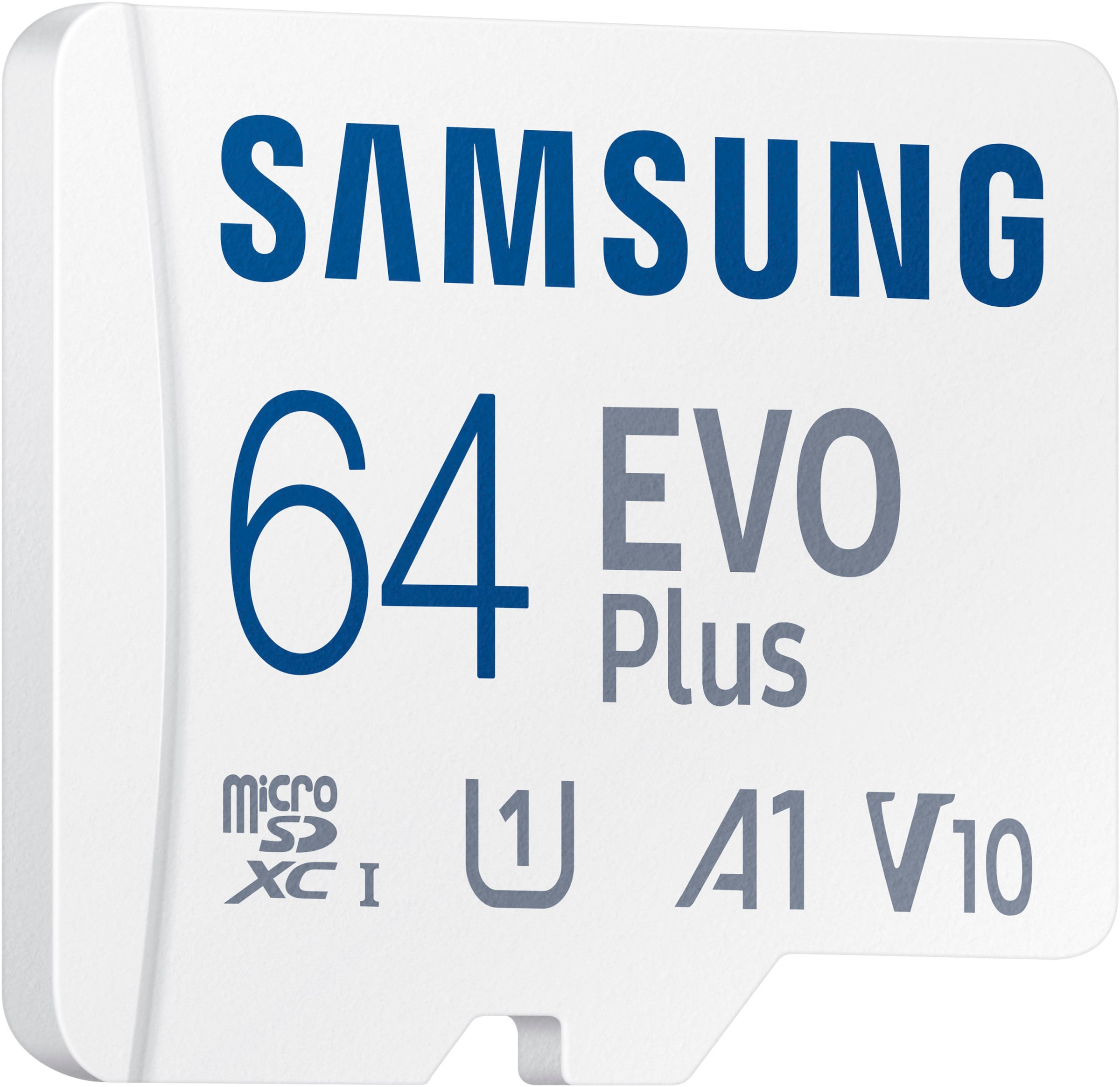 Samsung Speicherkarte »EVO Plus (2024) 128GB inkl. SD-Adapter«, (Video Speed Class 30 (V30)/UHS Speed Class 3 (U3) 160 MB/s Lesegeschwindigkeit)