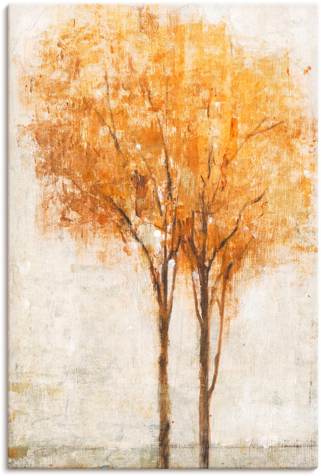 Artland Wandbild »Fallende Blätter II«, als (1 Alubild, Wandaufkleber kaufen oder Poster versch. | Leinwandbild, in Bäume, St.), BAUR Größen