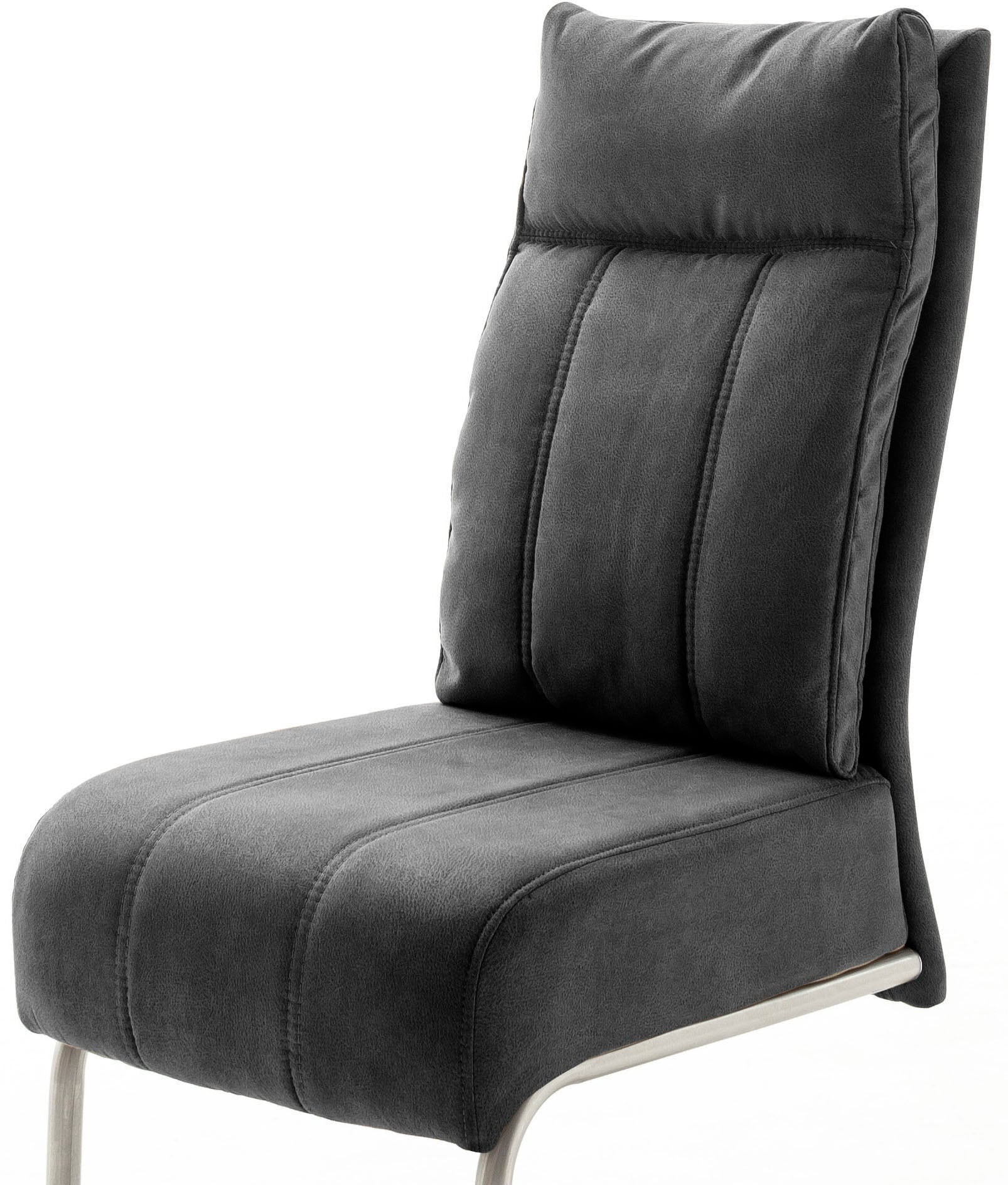 MCA furniture Freischwinger »Azul, TOPSELLER!«, (Set), 2 St., Stoffbezug, mit Taschenfederkern, Stuhl bis 120 Kg belastbar