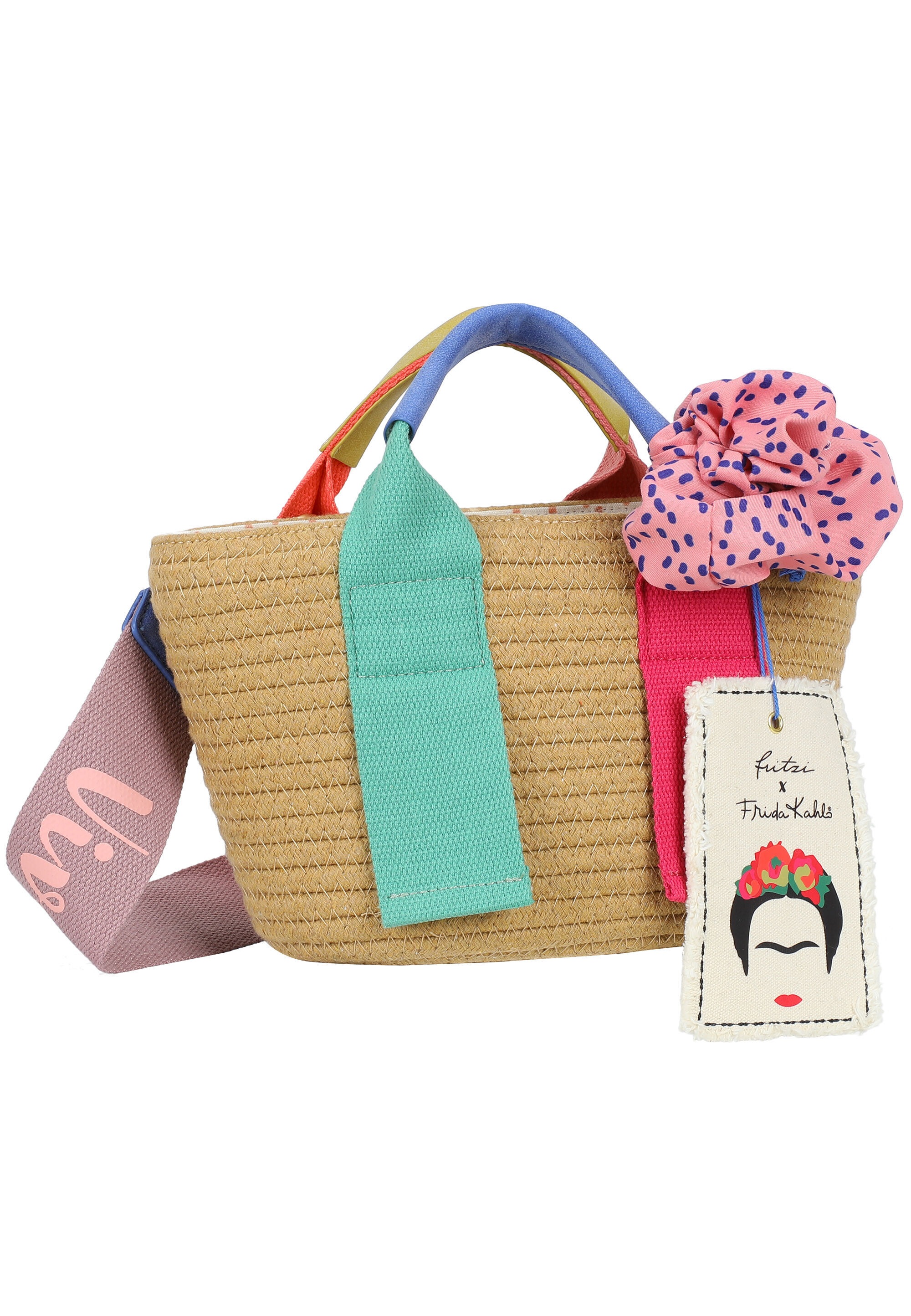 Fritzi aus Preußen Umhängetasche »Fritzi x Frida Kahlo« mit farbigen Details