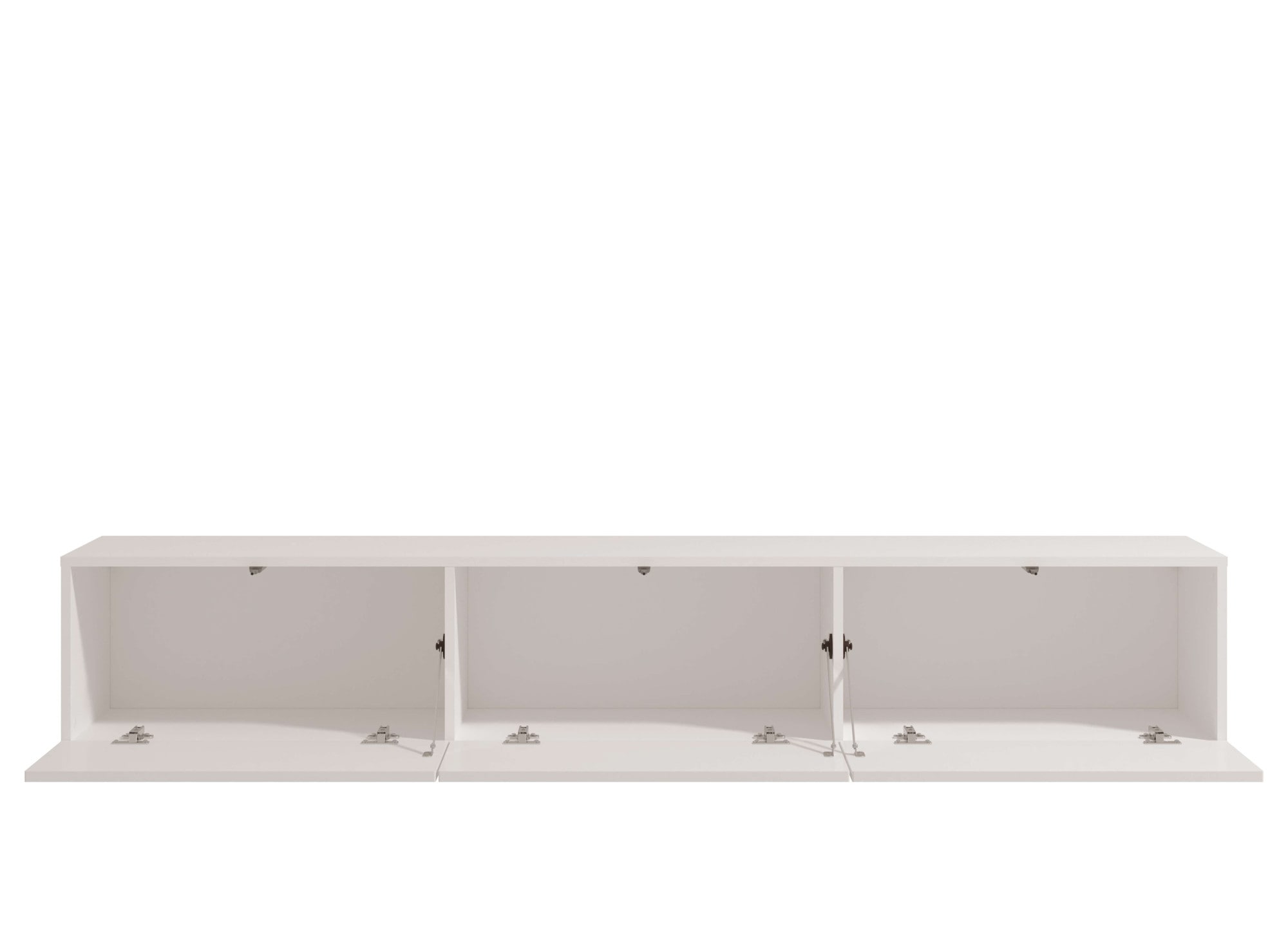 INOSIGN Lowboard »Antibes TV-Lowboard, Breite 192/154/128 cm, TV-Schrank«, TV-Kommode, Front in 3D-Optik, Push-To-Open-Funktion
