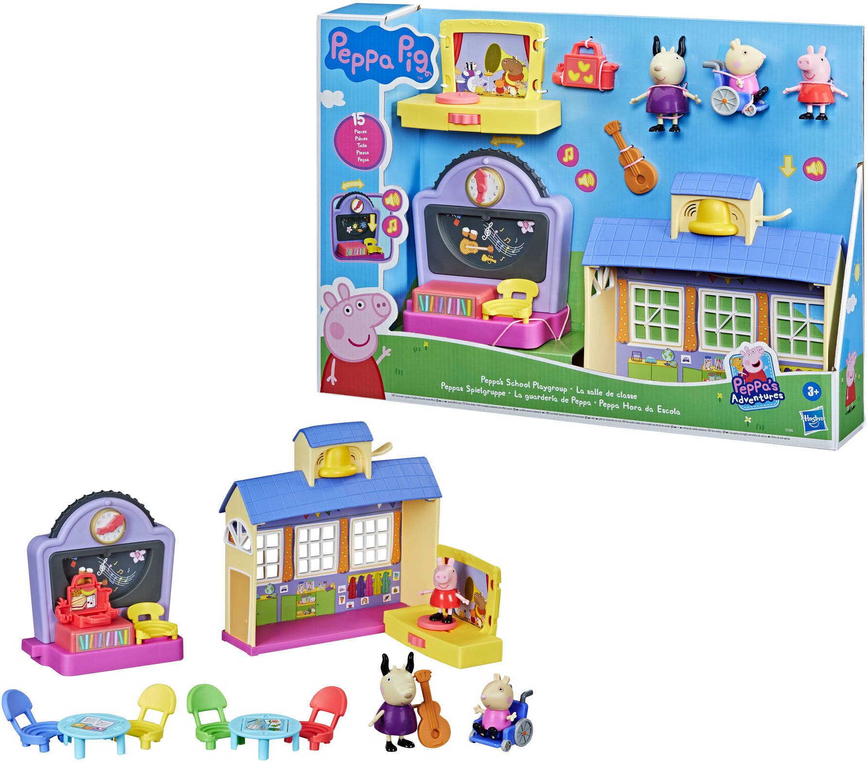 Spielwelt »Peppa Pig Peppas Spielgruppe«, mit Sound
