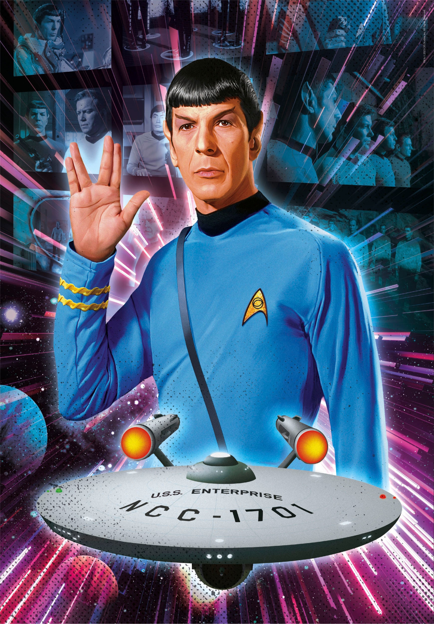 Clementoni® Puzzle »Puzzle Collection 1, Star Trek«, Made in Europe