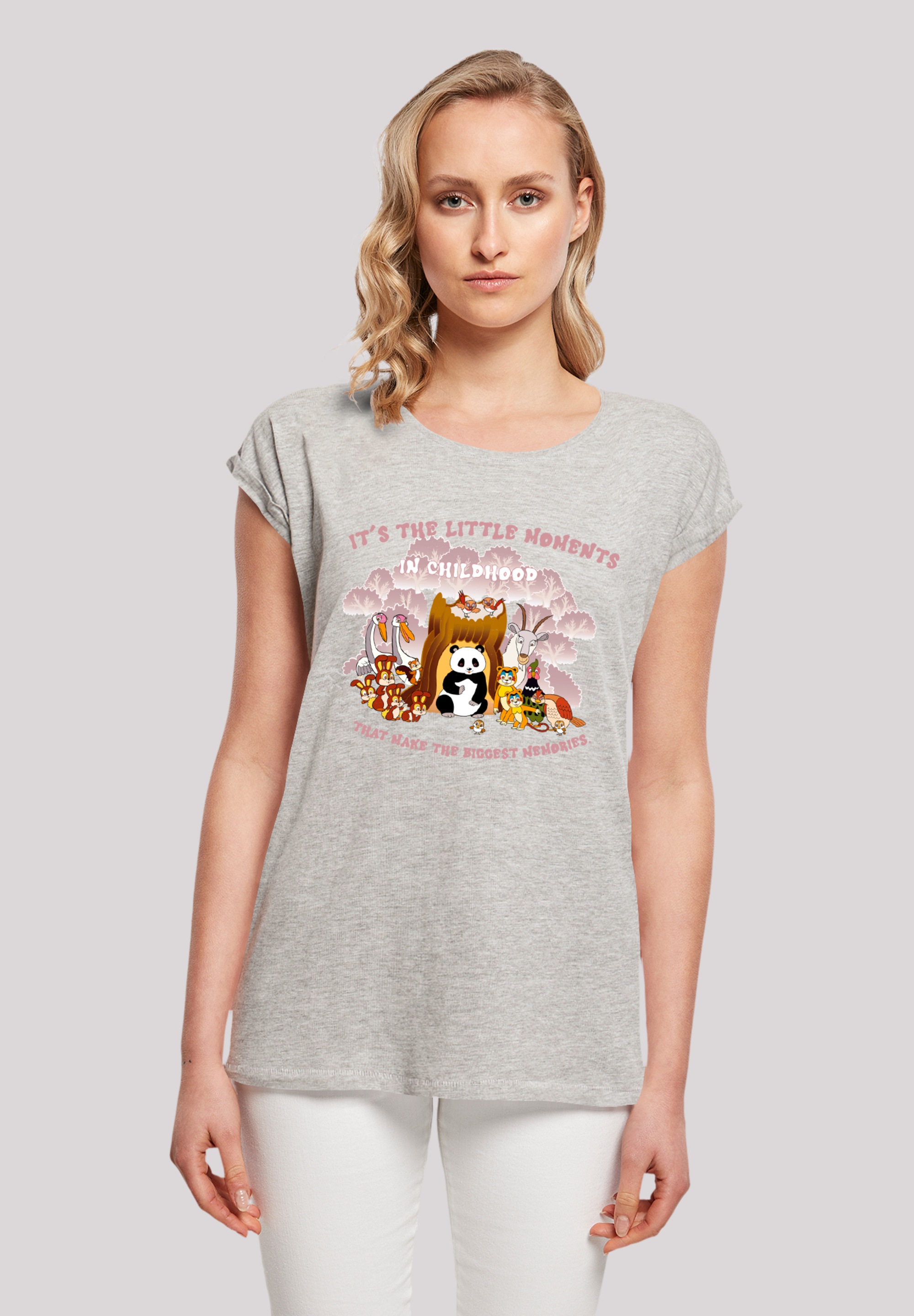 F4NT4STIC T-Shirt "Heroes of Childhood Tao Tao Childhood Memories", Retro, günstig online kaufen