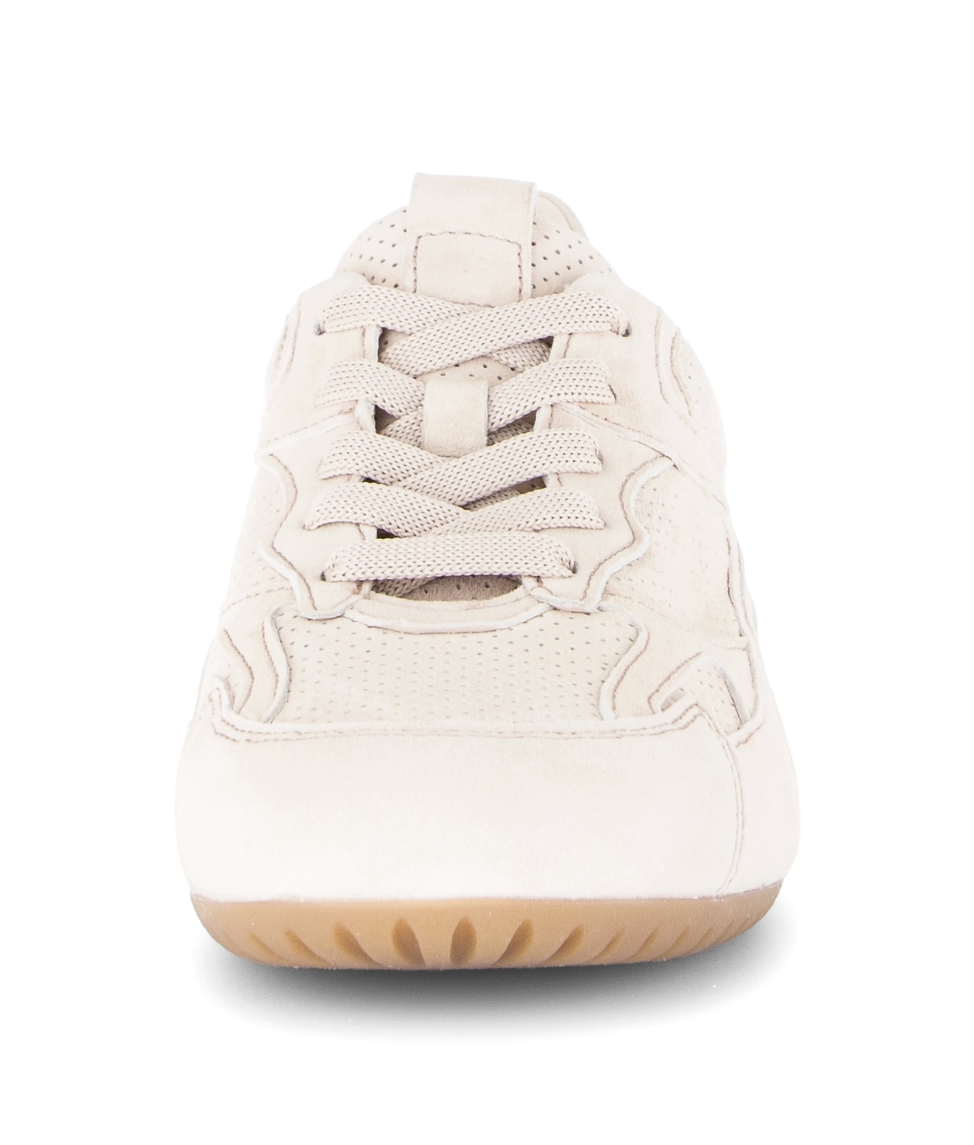 Gabor Sneaker »DAVOS«  , Freizeitschuh, Halbschuh, Schnürschuh mit Lochmuster, H-Weite