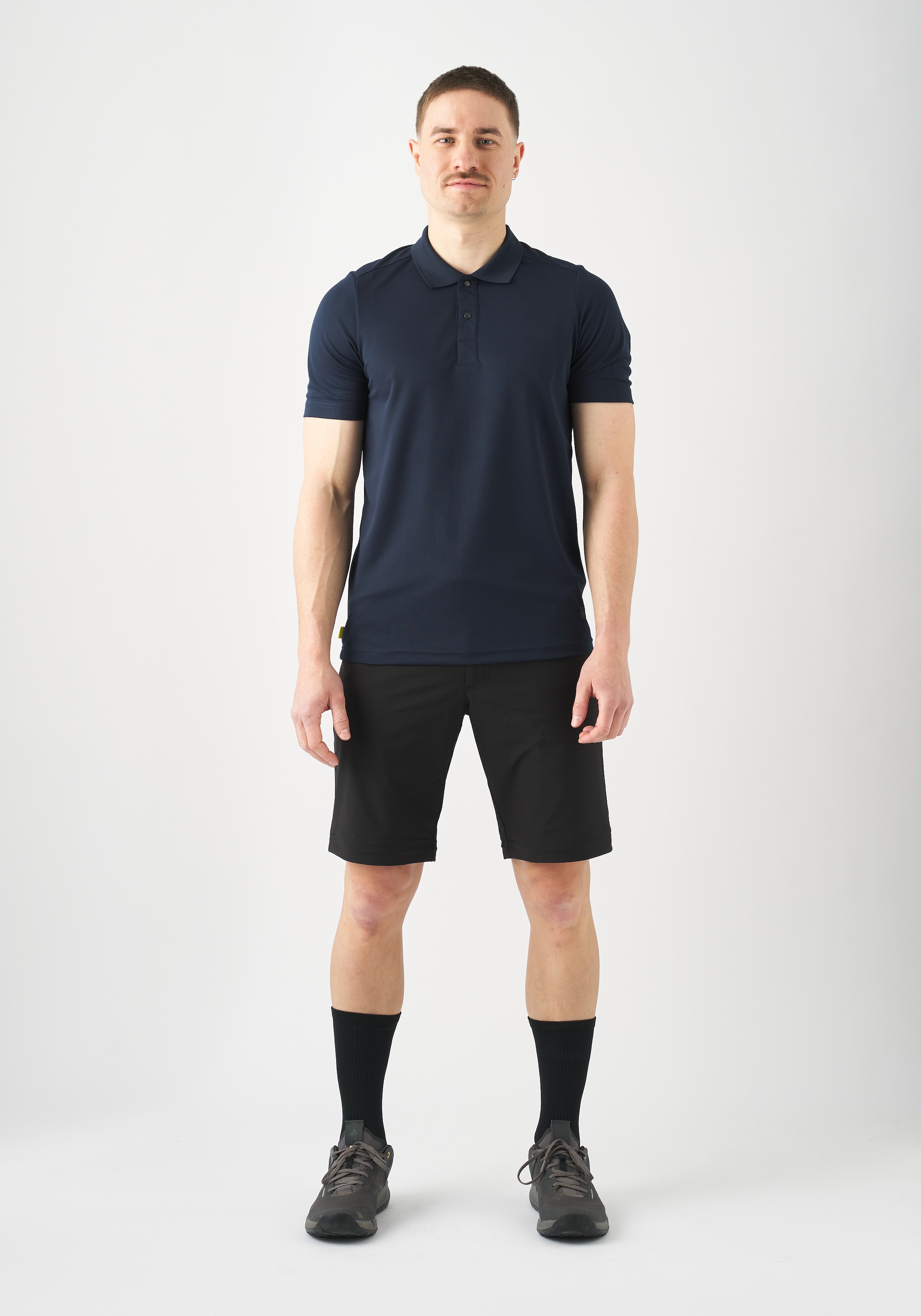 Gonso Fahrradhose »Portland«  Herren Radhose mit Sitzpolster, robuste Zipp-off Hose inkl. Gürtel