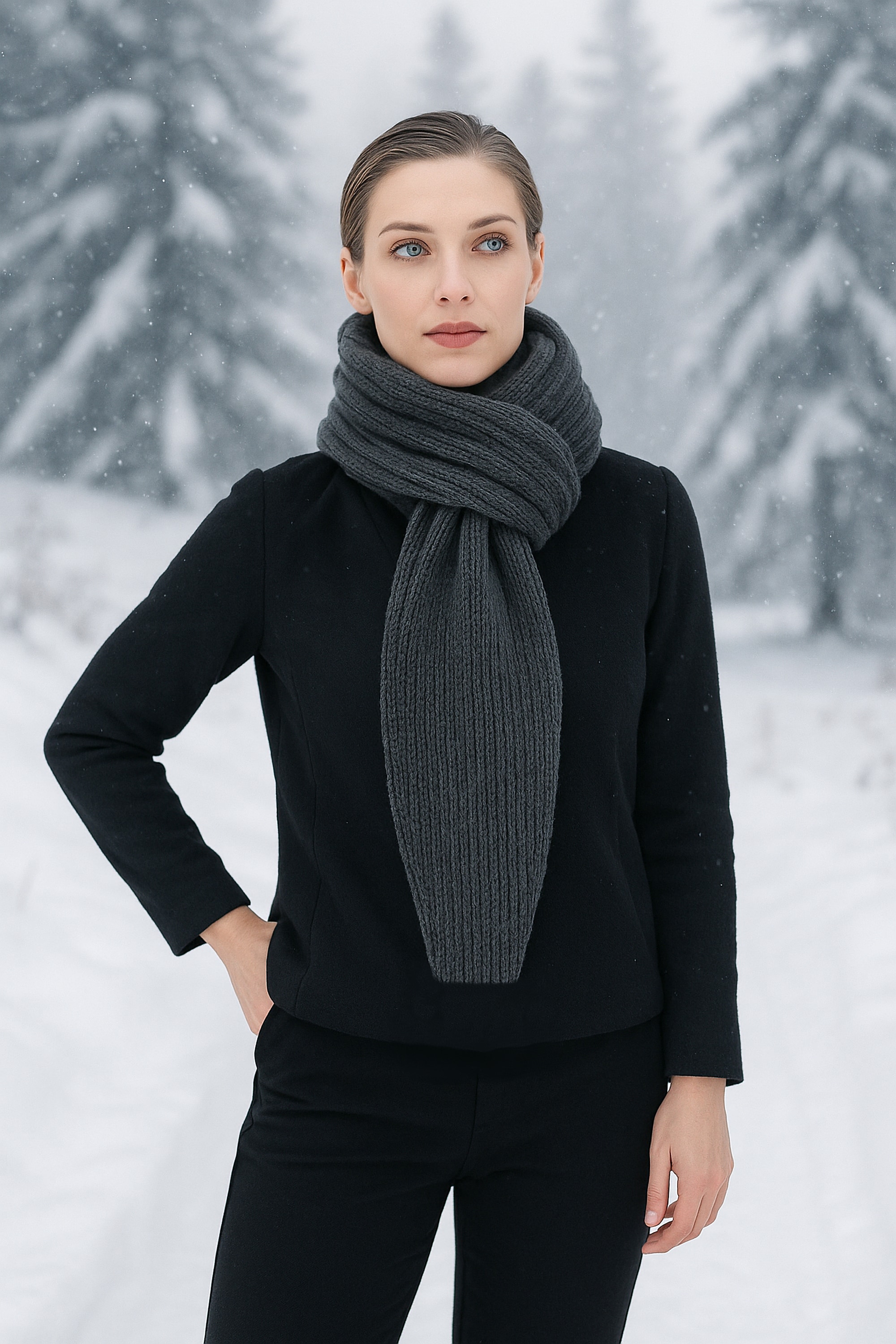 COLLEZIONE ALESSANDRO "Strickgasse" 1 Stk. Made in Italy, gestrickt