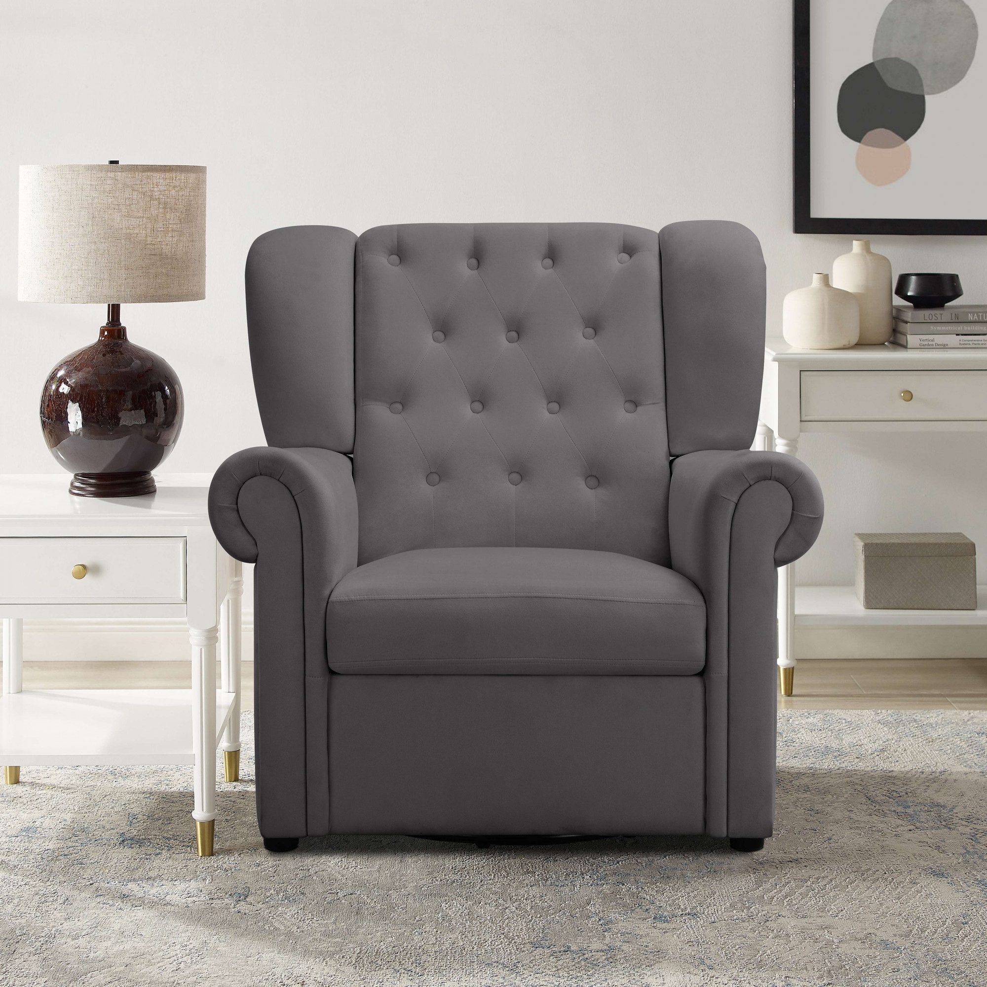 Leonique Relaxsessel "Lillyse" 1 tlg. Drehbar und mit Schaukelfunktion günstig online kaufen