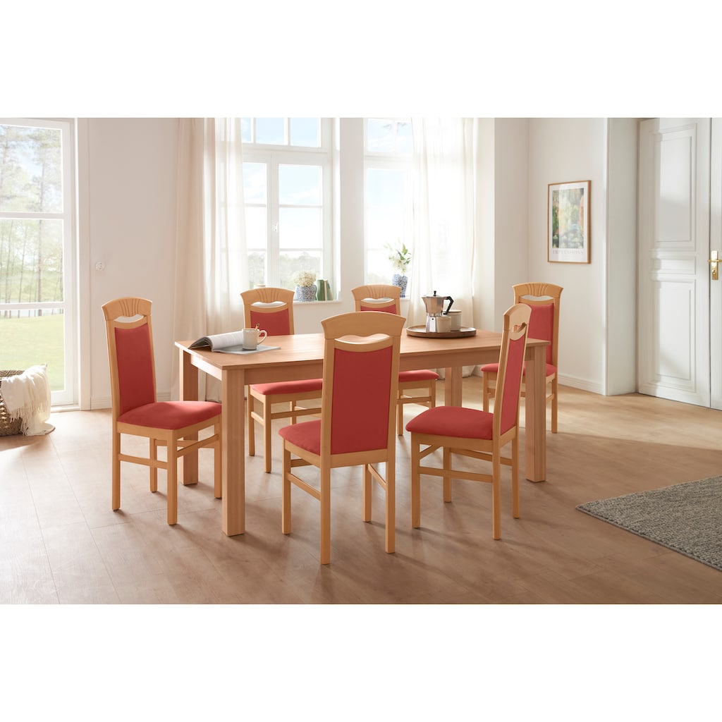 Home affaire Essgruppe »Luisa + Franz Set«, (Set, 7 tlg., 7tlg)