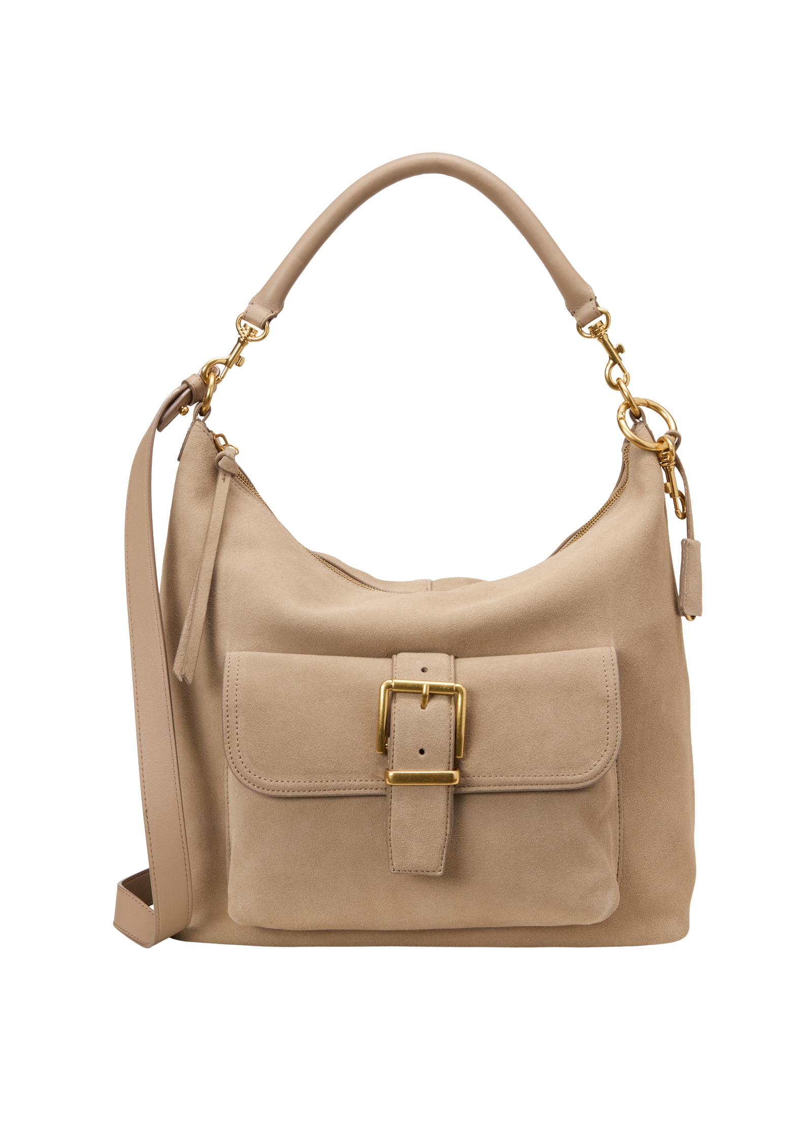 Marc OPolo Umhängetasche "aus softem Velours-Rindleder" günstig online kaufen