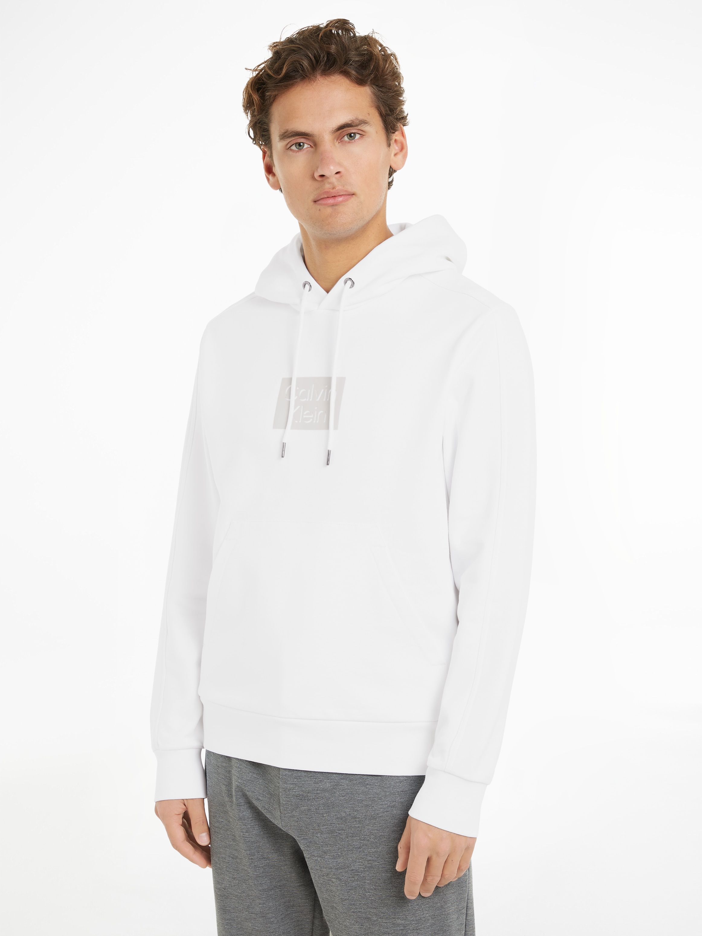 Calvin Klein Kapuzensweatshirt "CUT OUT SHADOW LOGO HOODIE", mit Logodruck