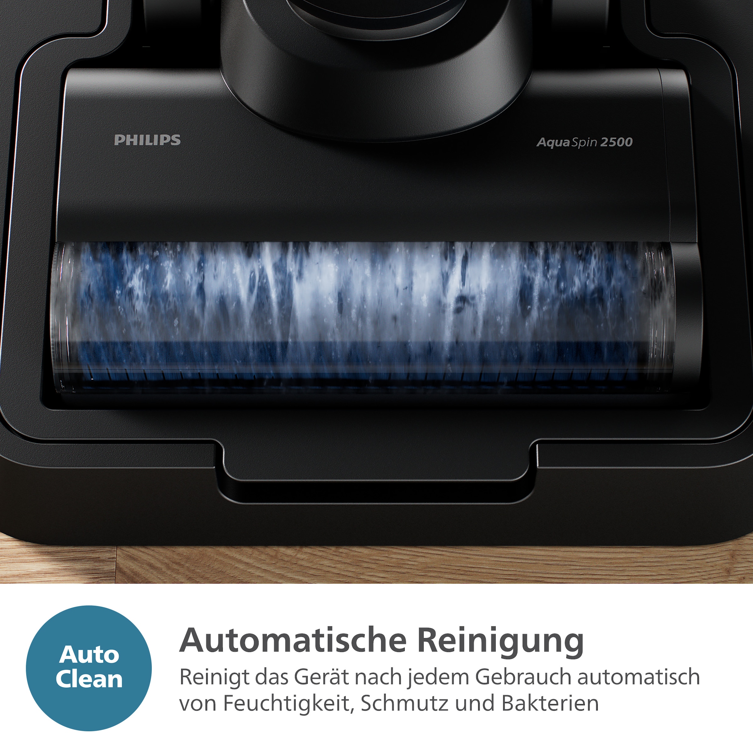 Philips Nass-Trocken-Akkusauger »AquaTrio Cordless 7000 Series XW7263/11«, 3-in-1-Reinigungslösung, mit automatischem Reinigungssystem