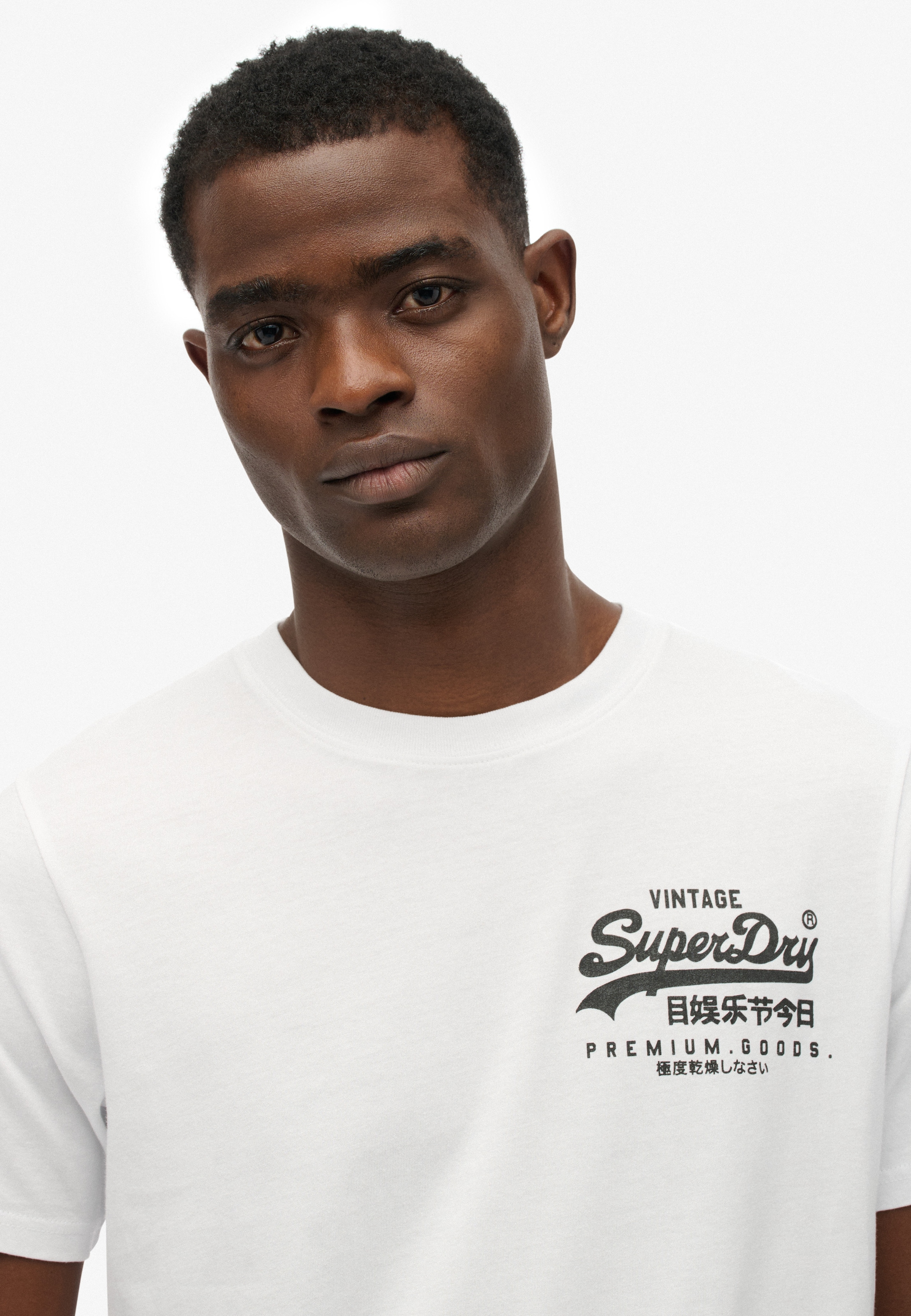 Superdry Rundhalsshirt »VL TOKYO RELAXED TEE«, mit coolem Tattoo-Print