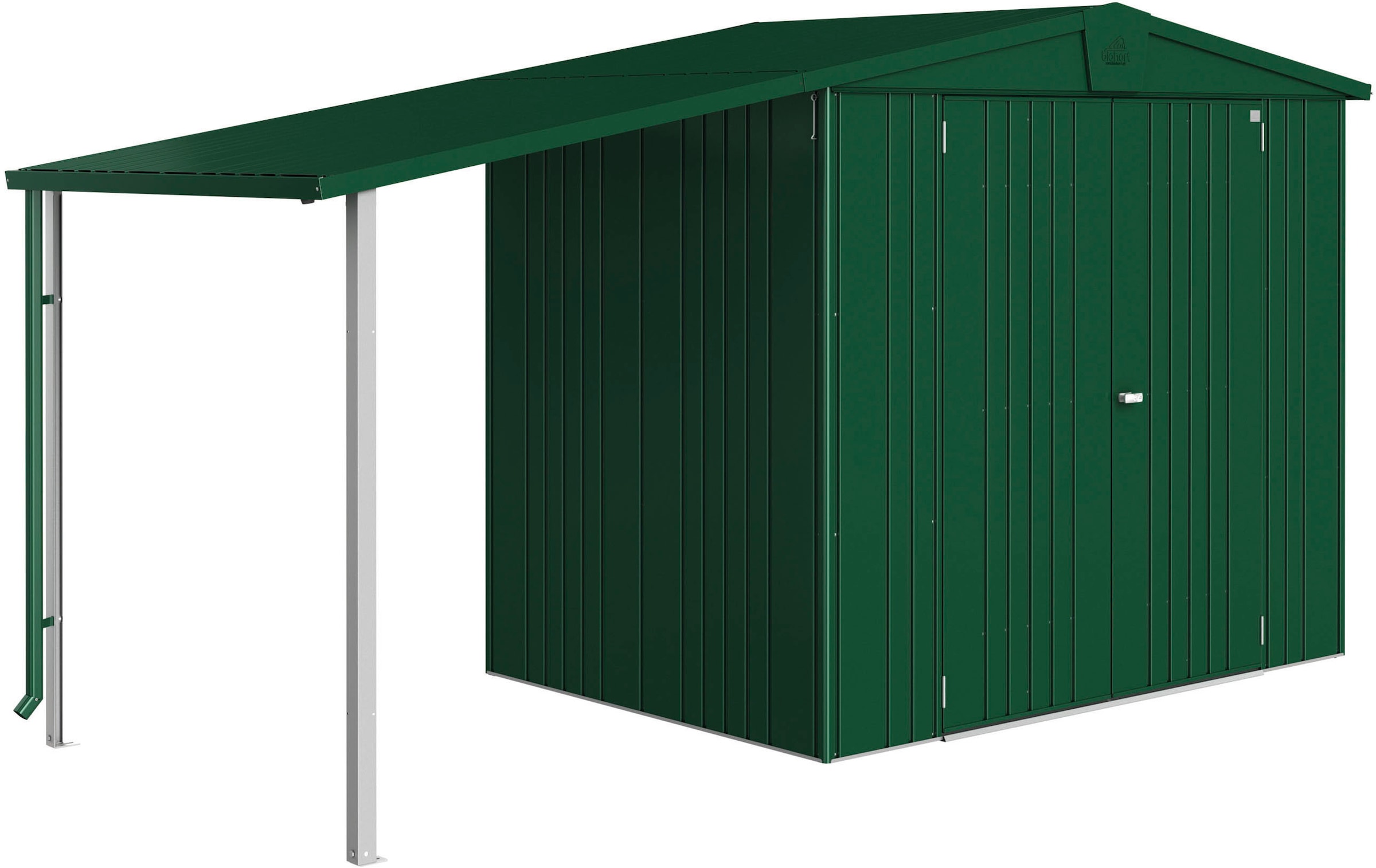 Biohort Gerätehaus-Anbaudach "für Gerätehaus Europa Gr. 2/Gr.3/Gr.4A, verschiedene Farben"